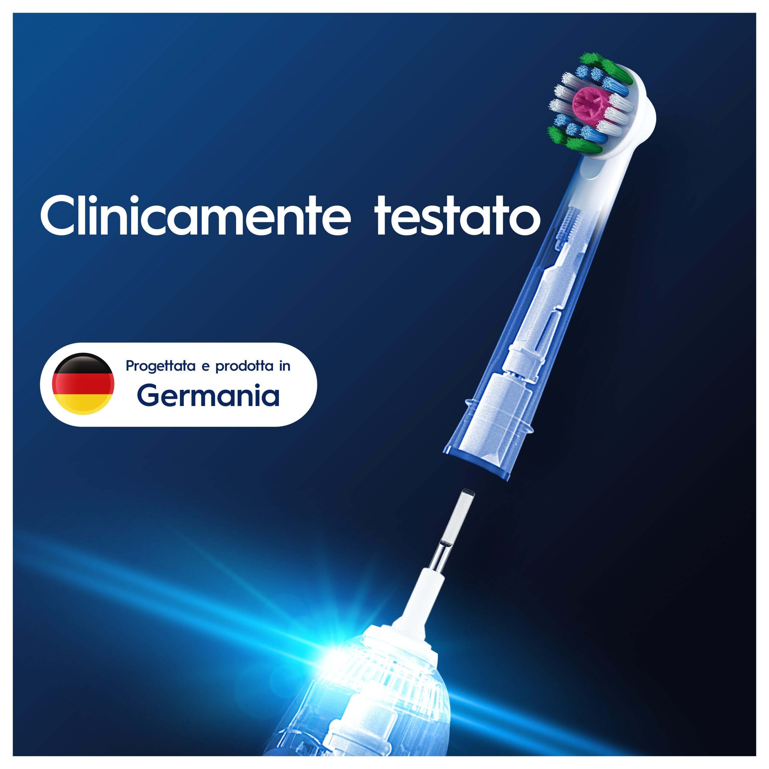 Oral-B 3D White Confezione 3 Testine di Ricambio Originali per Spazzolino - immagine 5