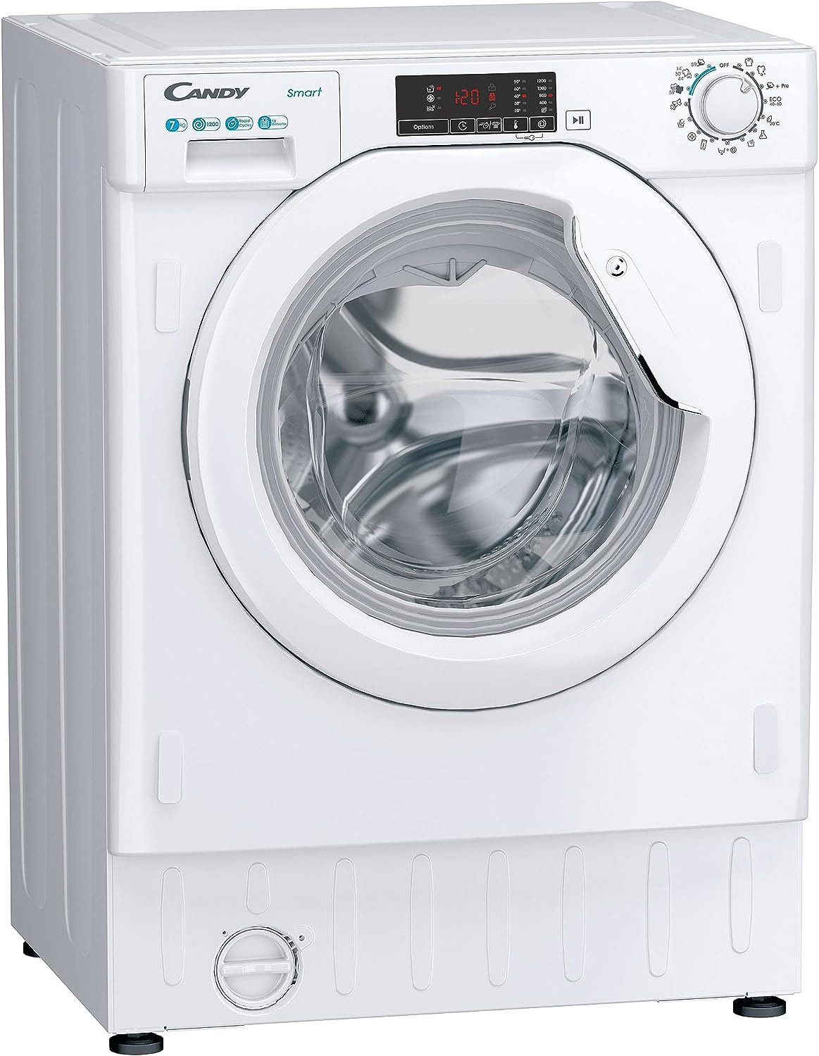 Candy CBW27D1ES Lavatrice Incasso 7 kg 1200 Giri 16 Programmi - immagine 2