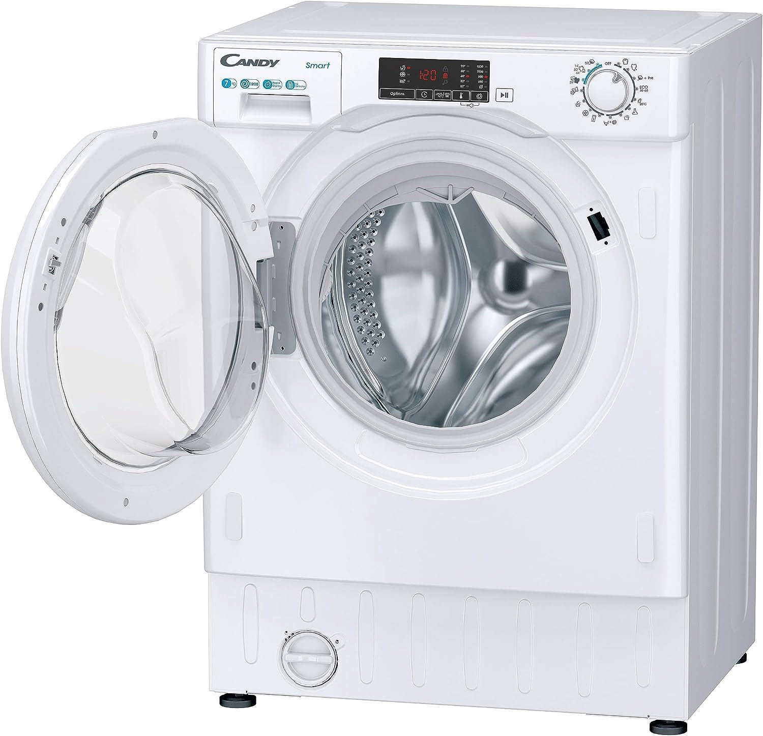 Candy CBW27D1ES Lavatrice Incasso 7 kg 1200 Giri 16 Programmi - immagine 3