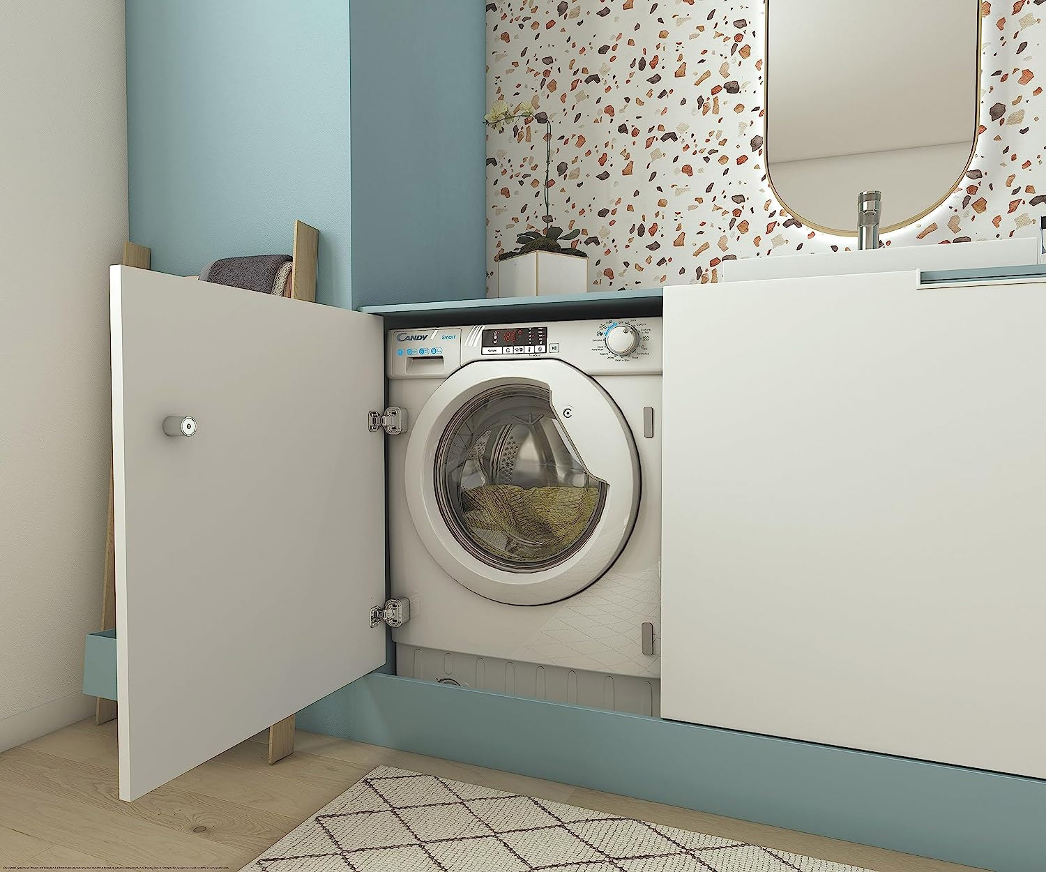 Candy CBW27D1ES Lavatrice Incasso 7 kg 1200 Giri 16 Programmi - immagine 4