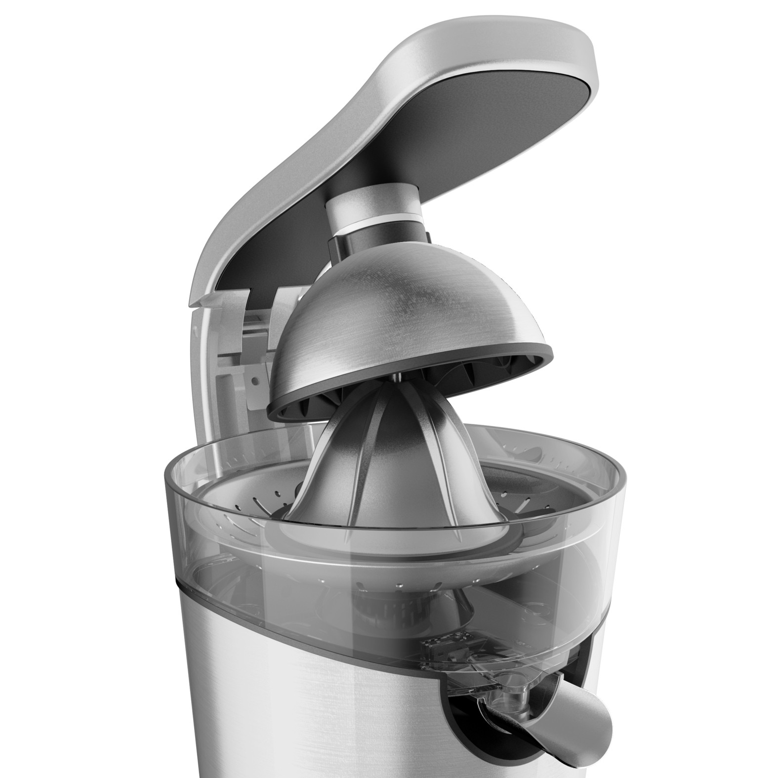 Moulinex VitePress Pro PC700D Spremiagrumi A Pressione 300W con Cono Inox - immagine 3