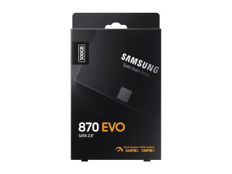 Samsung MZ-77E500B-EU SSD Interno 2.5 870 EVO SATA 500GB - immagine 3