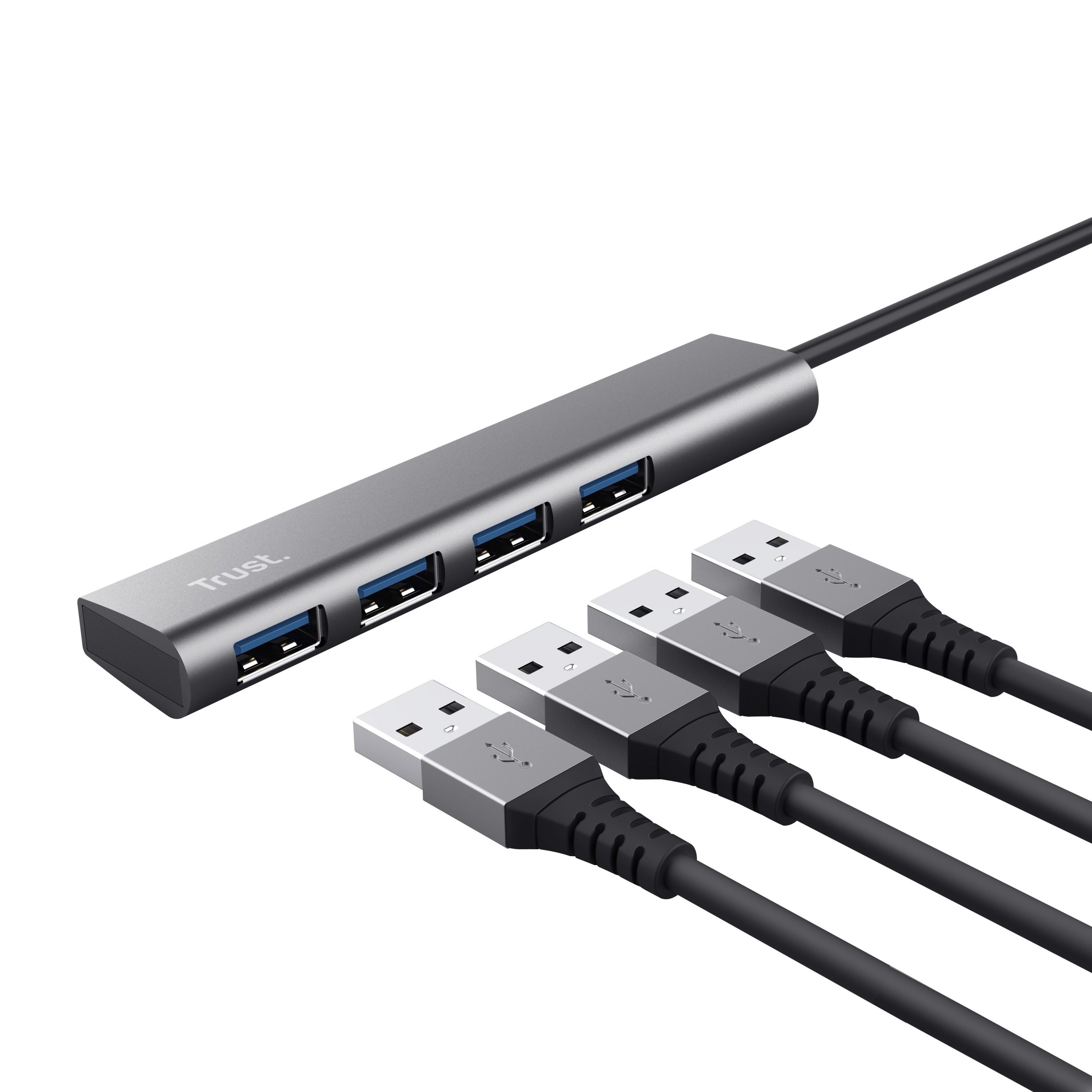 Trust Halyx HUB USB 4 Porte USB 3.2 - immagine 5