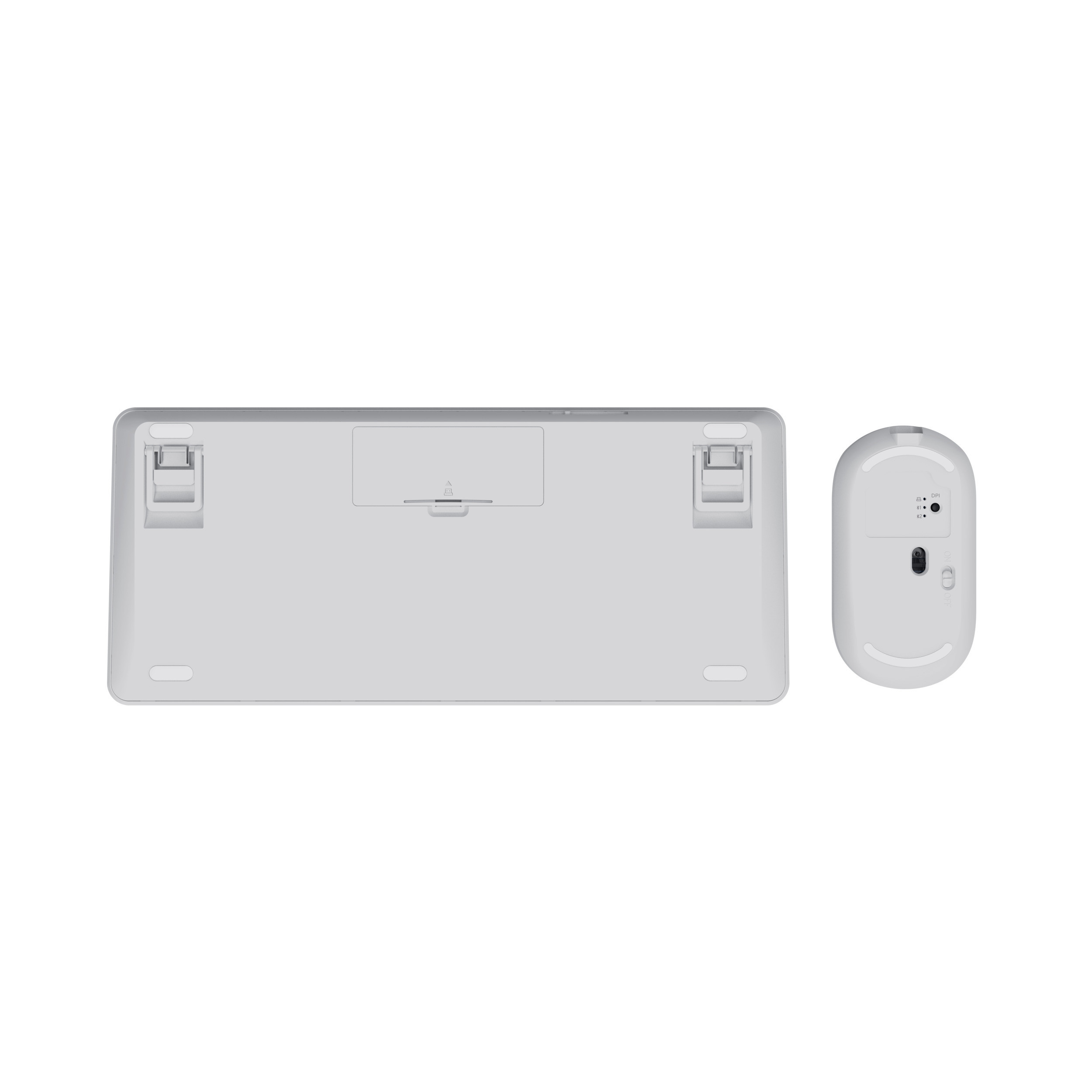 Trust Lyra White Kit Tastiera e Mouse Wireless - immagine 4