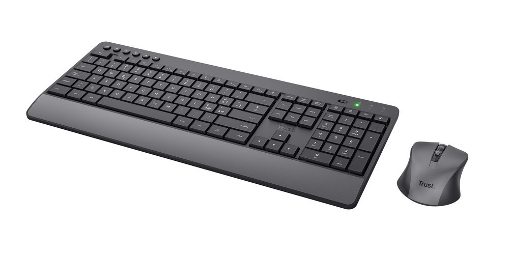 Trust Trezo Kit Tastiera e Mouse Wireless - immagine 2