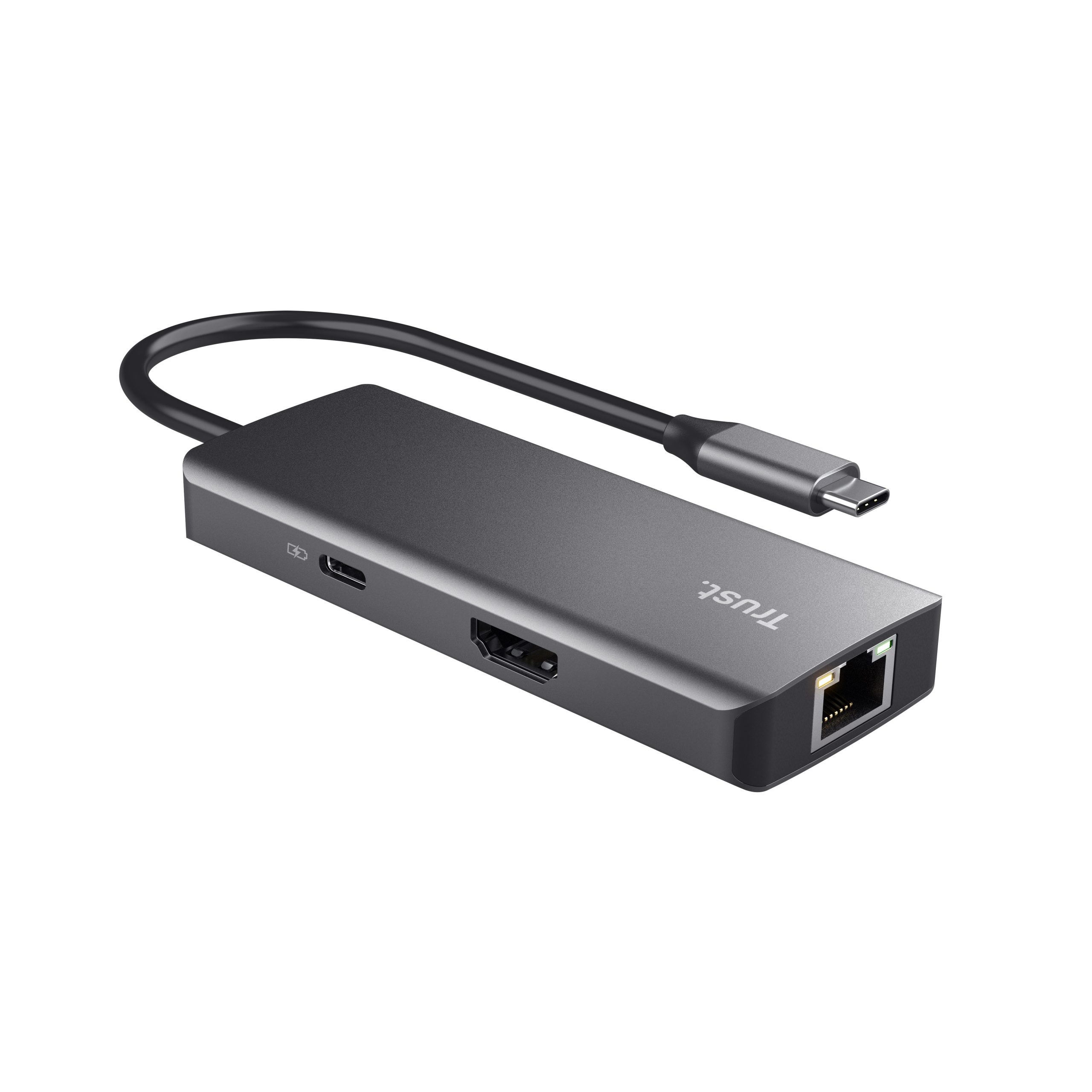 Trust Dalyx Adattatore in Alluminio Multiporta 6-in-1 HDMI-2USB-C-2USB - immagine 6