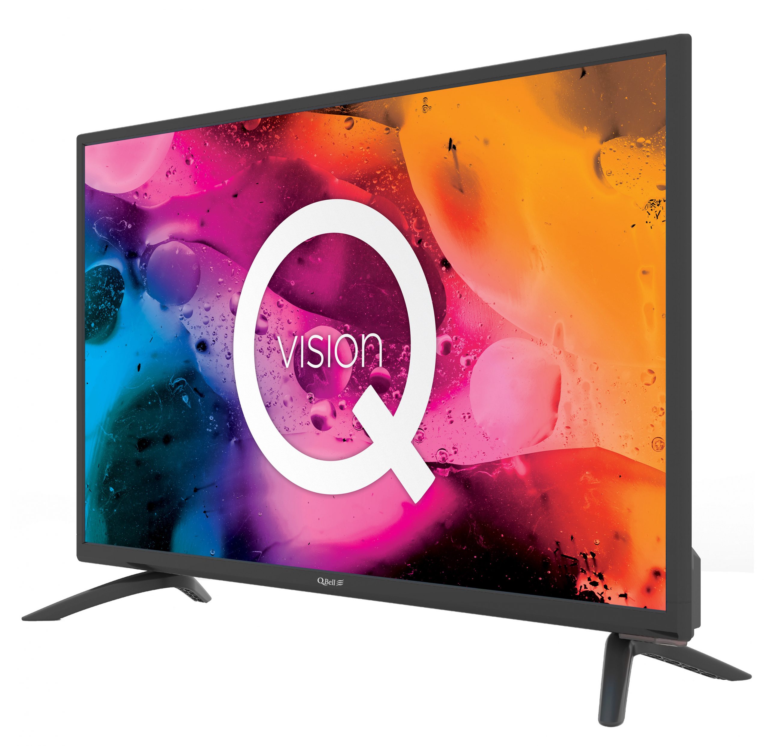 QBell QT28A73 Tv LED 28 Pollici HD DVB-T2-S2 HEVC Main 10 - immagine 2