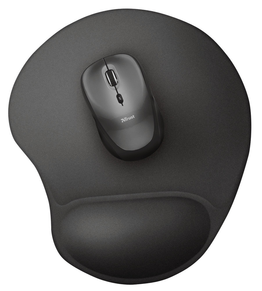Trust Mousepad Bigfoot 16977 Ergonomico con Poggiapolsi a Fondo Antiscivolo - immagine 3