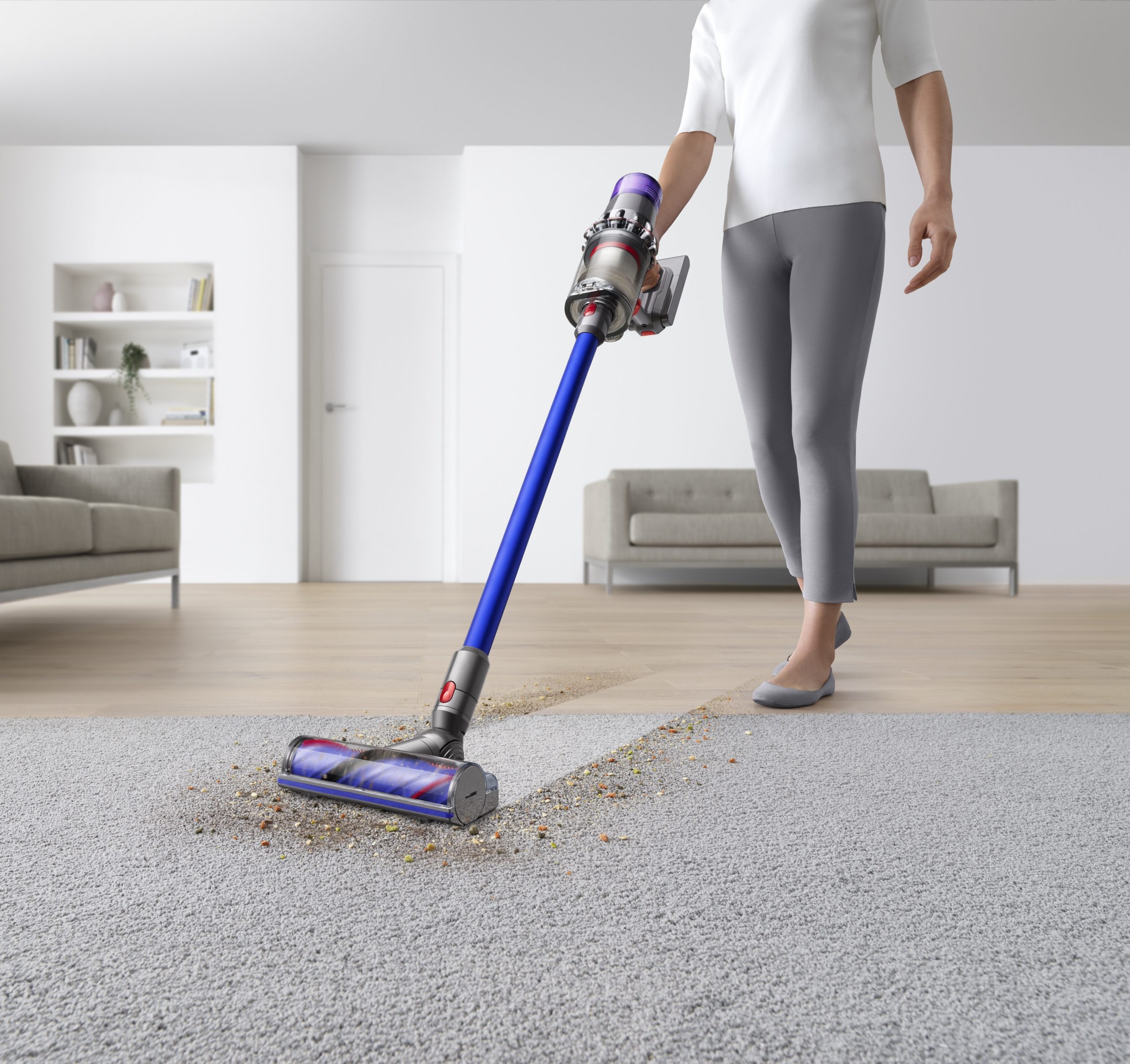 Dyson V11 Scopa Elettrica Ricaricabile Senza Sacco Schermo LCD con Accessori - immagine 4