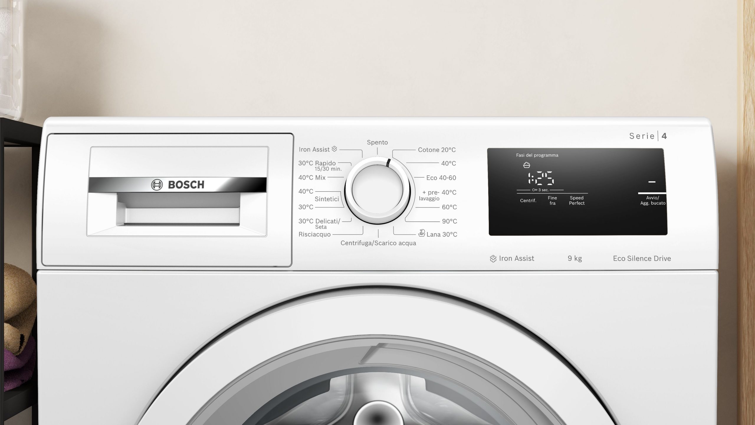 Bosch WAN24009II Lavatrice a Carica Frontale 1200Giri - immagine 2