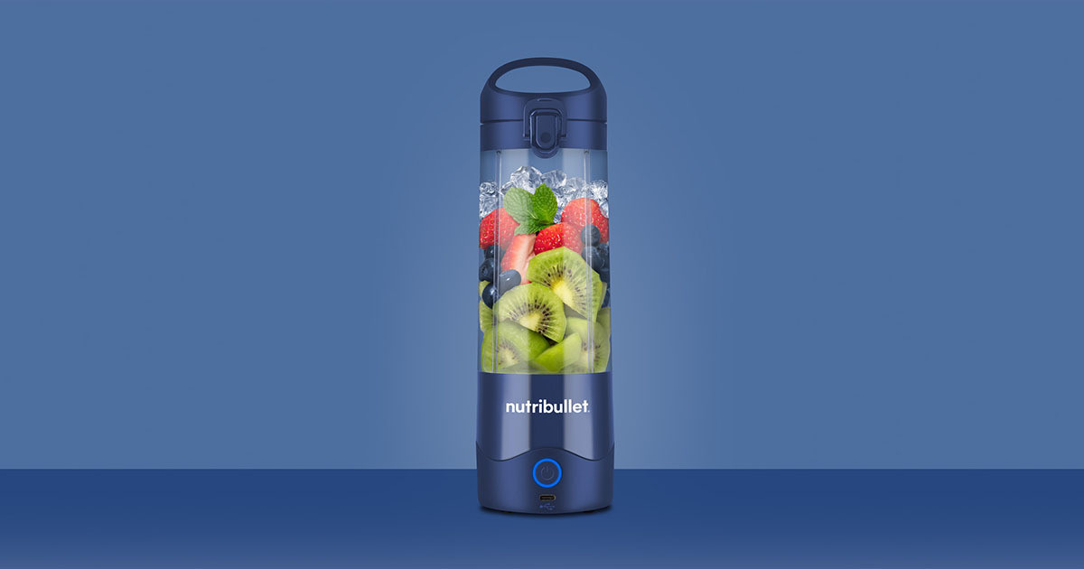 Nutribullet NBP003NBL Frullatore Portatile Wireless Blu - immagine 4