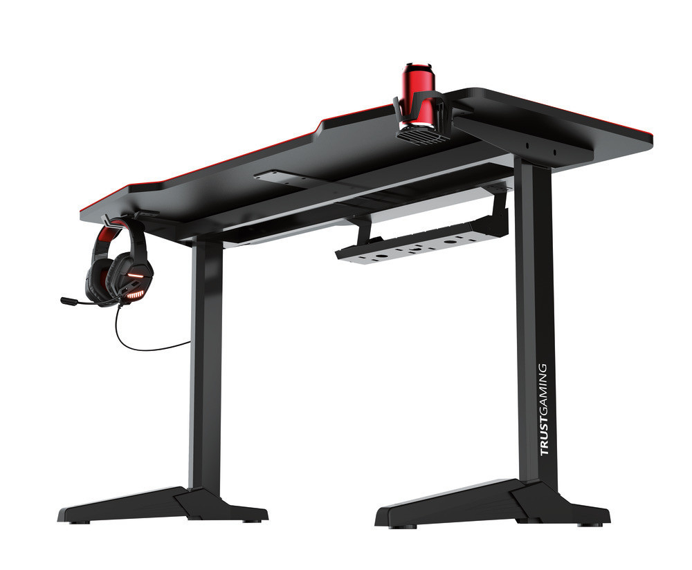 Trust GXT1175 Scrivania Nera da Gaming Imperius XL - immagine 6