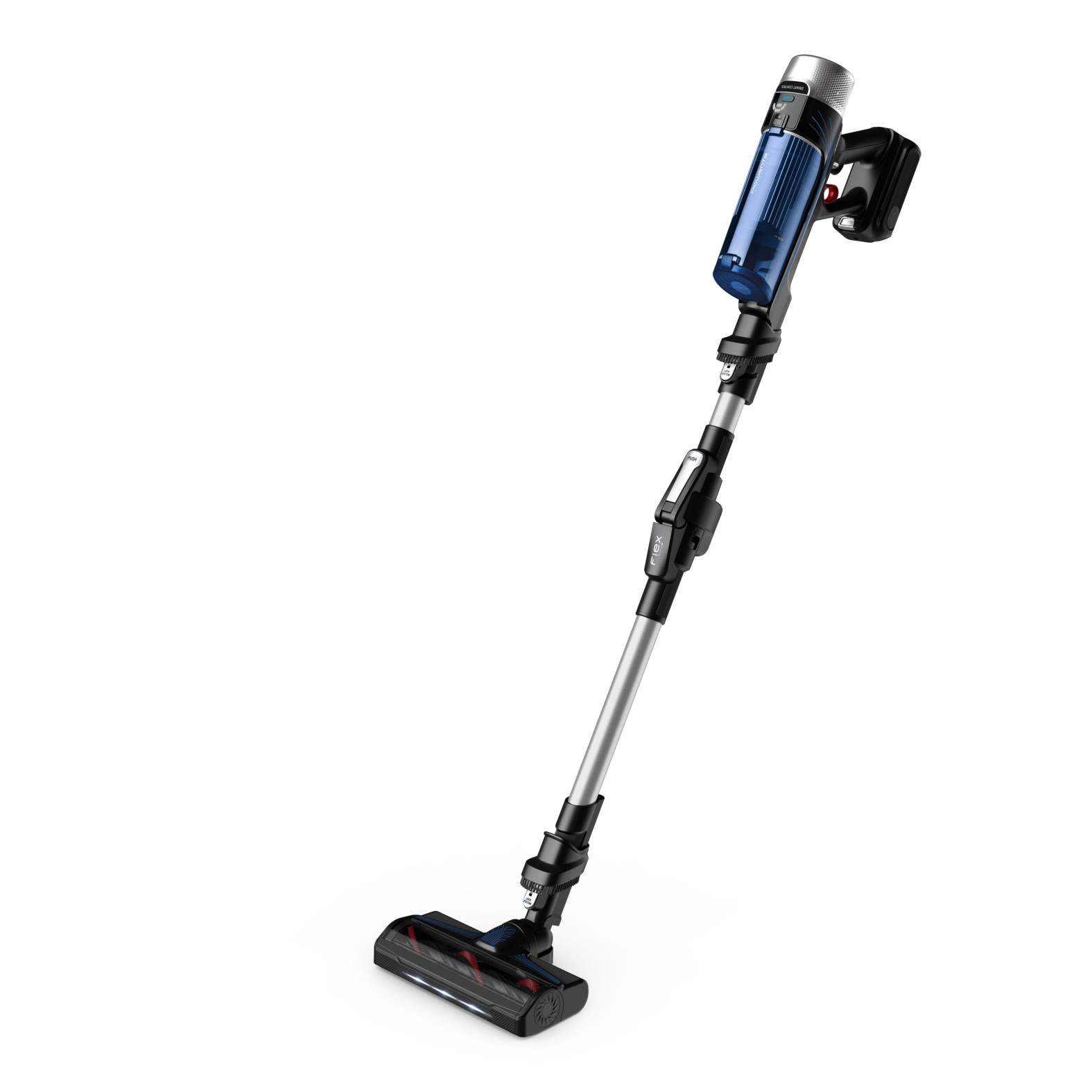 Rowenta X-Force Flex 9.60 Aqua RH20C0WO Argento Aspirapolvere Senza Sacco 250W - immagine 5