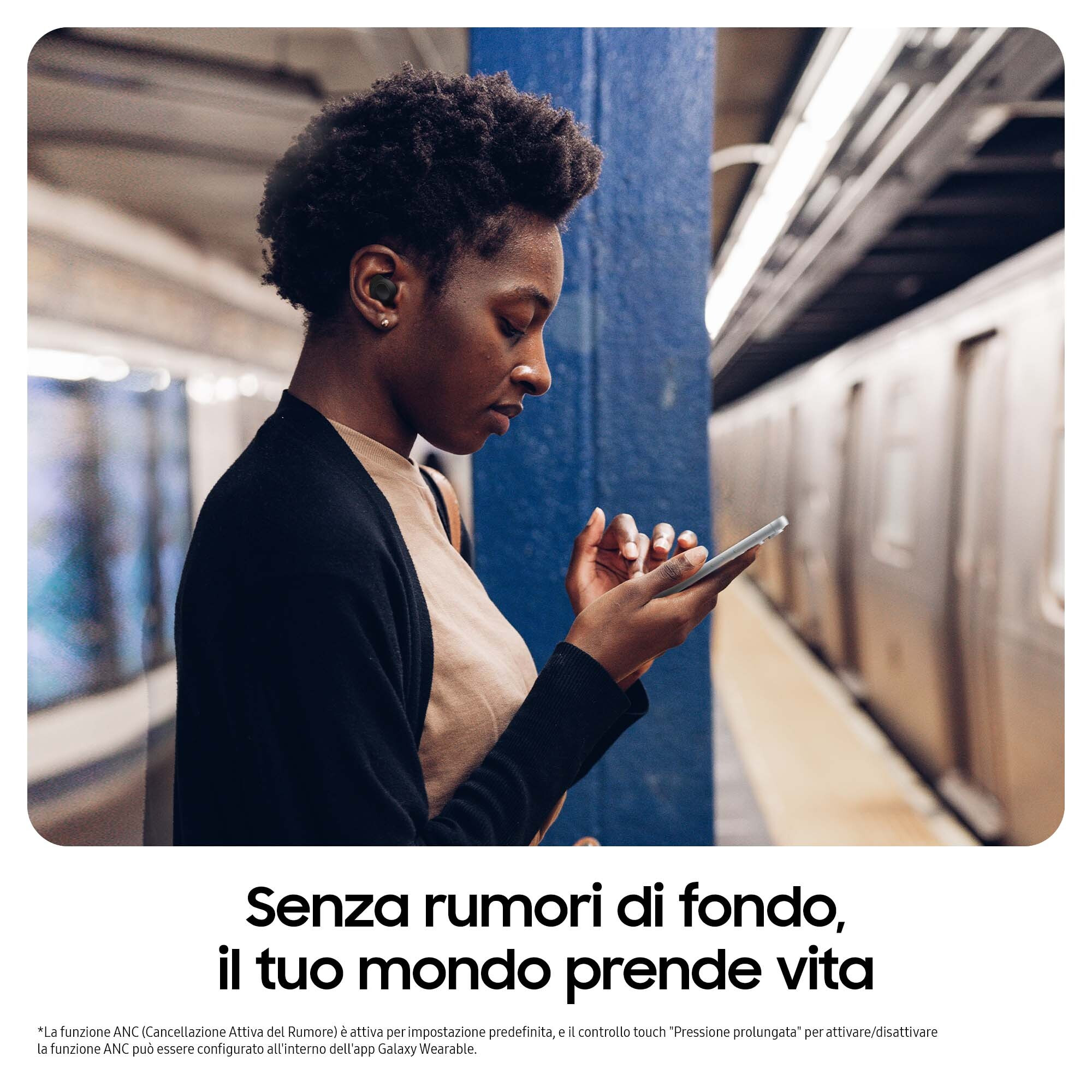 Samsung Galaxy Buds FE SMR400NZAAITV Auricolari Bluetooth Senza Filo - immagine 6