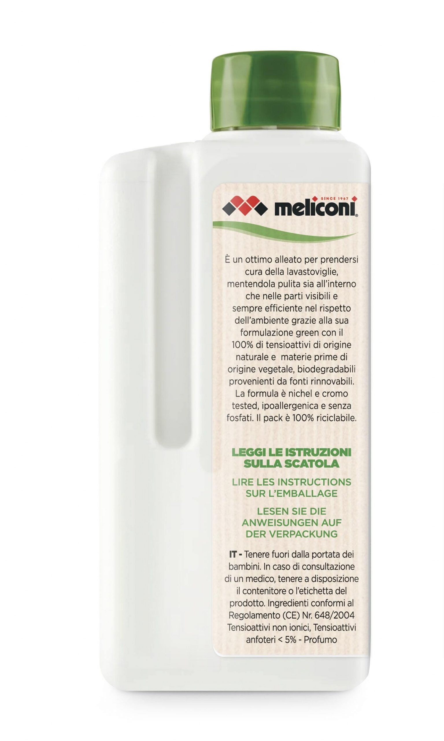 Meliconi Eco 2 in 1 Cura Lavastoviglie Liquido 2x250Ml - immagine 3