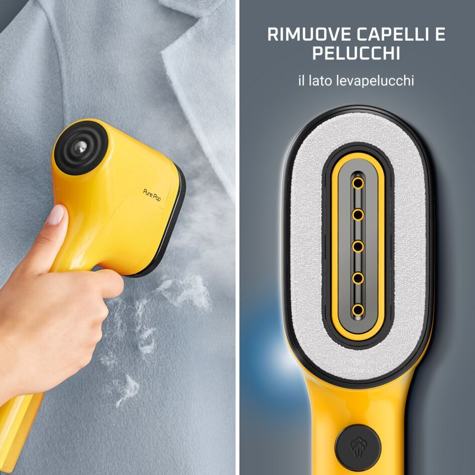Rowenta DR2026D1 Stiratore Verticale 1300W 70Ml Giallo - immagine 3