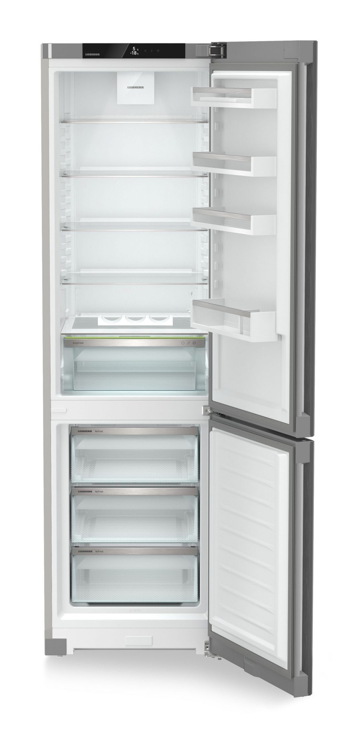 Liebherr CNSFD5703 Frigorifero Combinato Silver 371 Litri - immagine 2