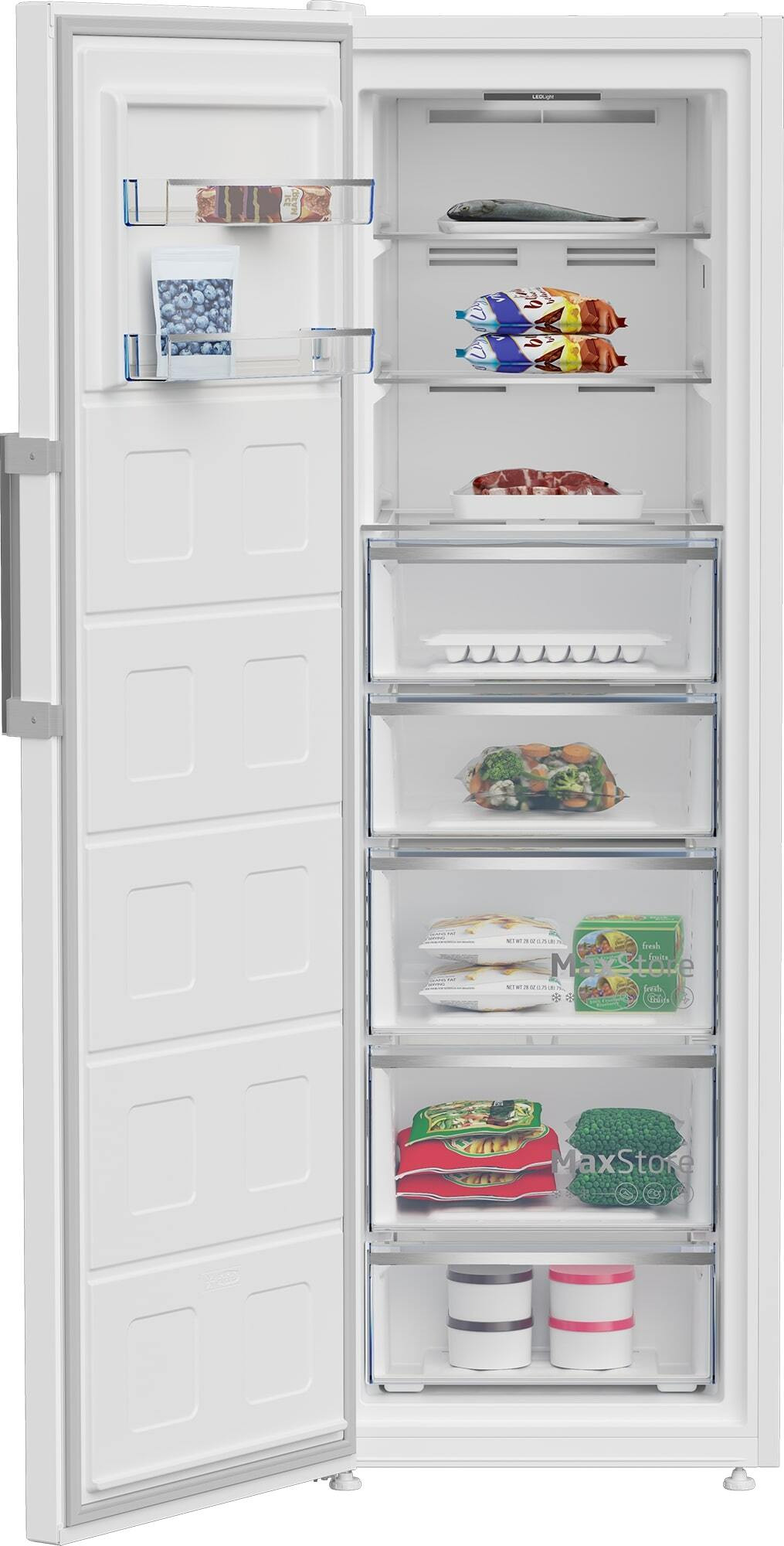Beko B5RMFNE314W Congelatore Verticale 313 Litri - immagine 3