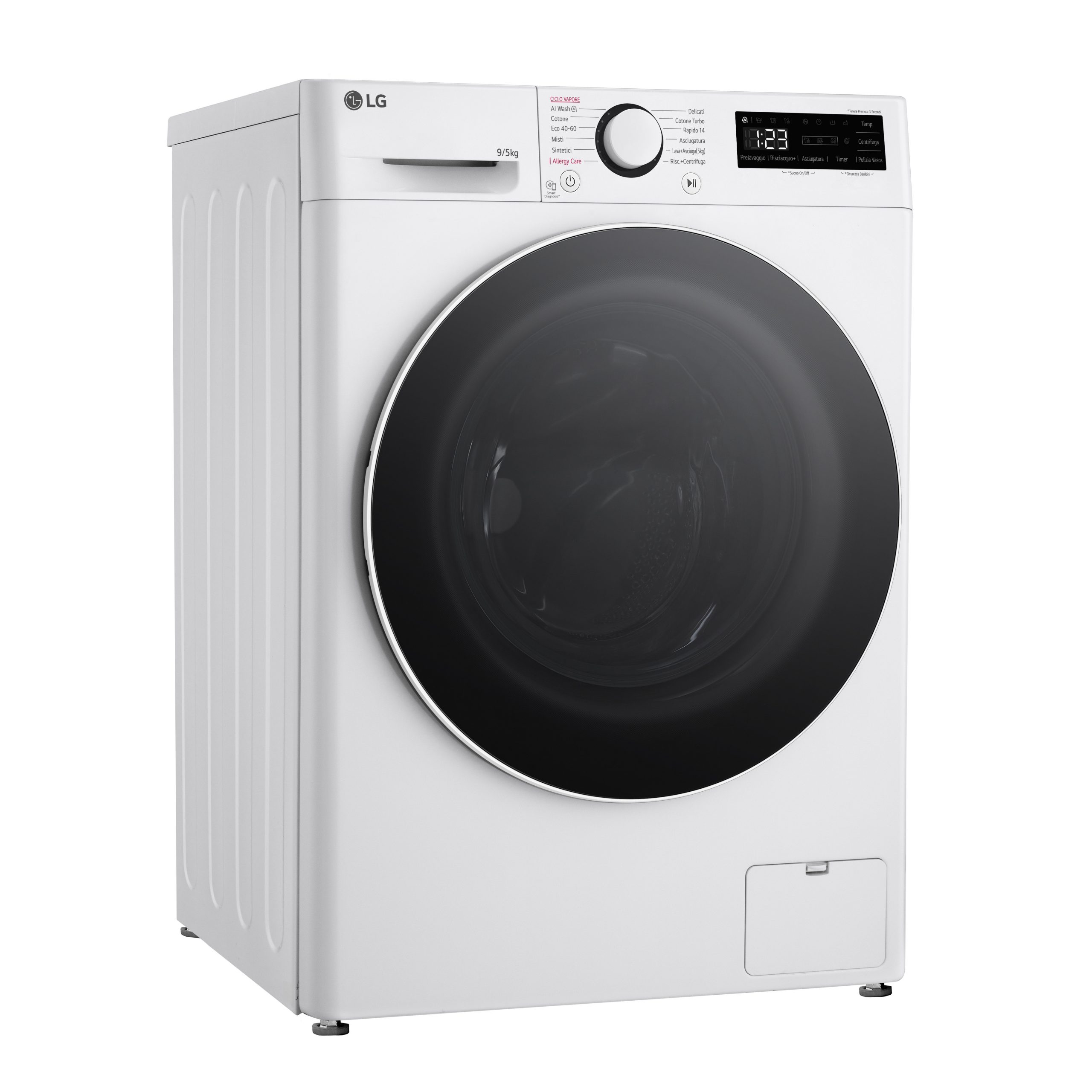 LG D2R5S09TSWW Lavasciuga 9Kg 1200Giri - immagine 5