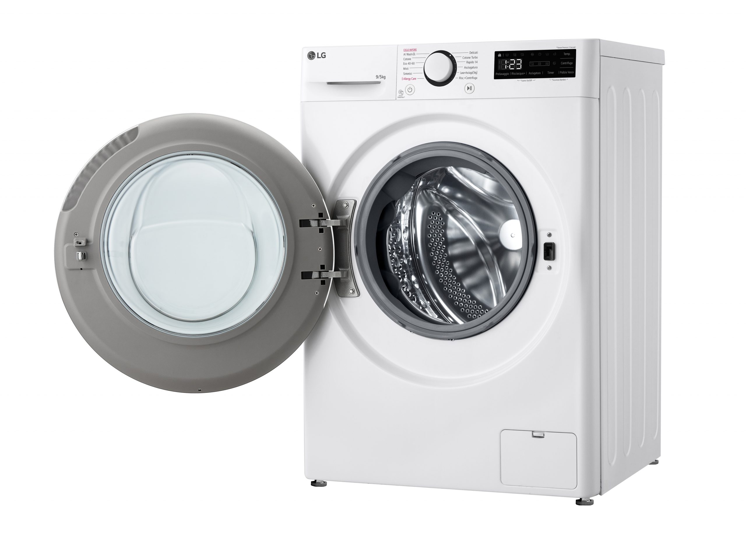 LG D2R5S09TSWW Lavasciuga 9Kg 1200Giri - immagine 6