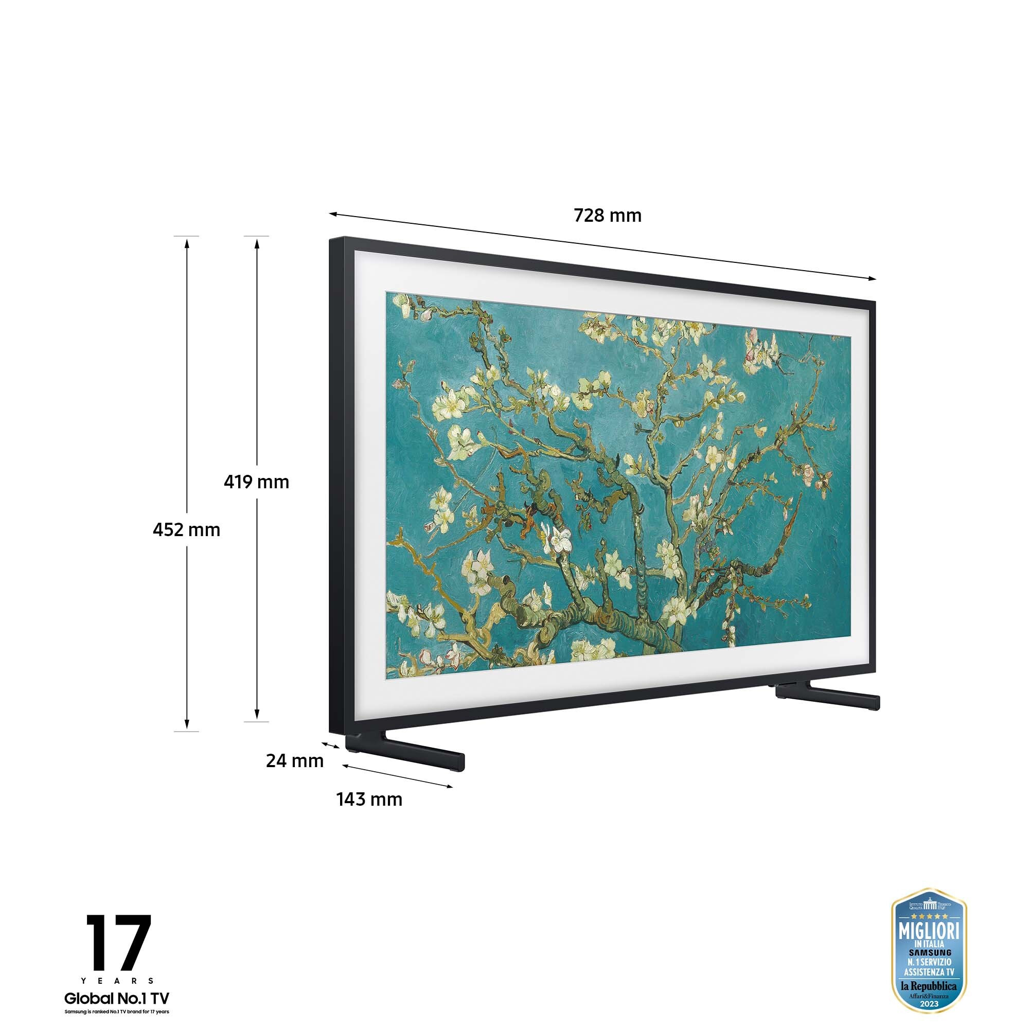 Samsung QE32LS03CBUXZT TV QLED 32 Pollici FHD - immagine 3