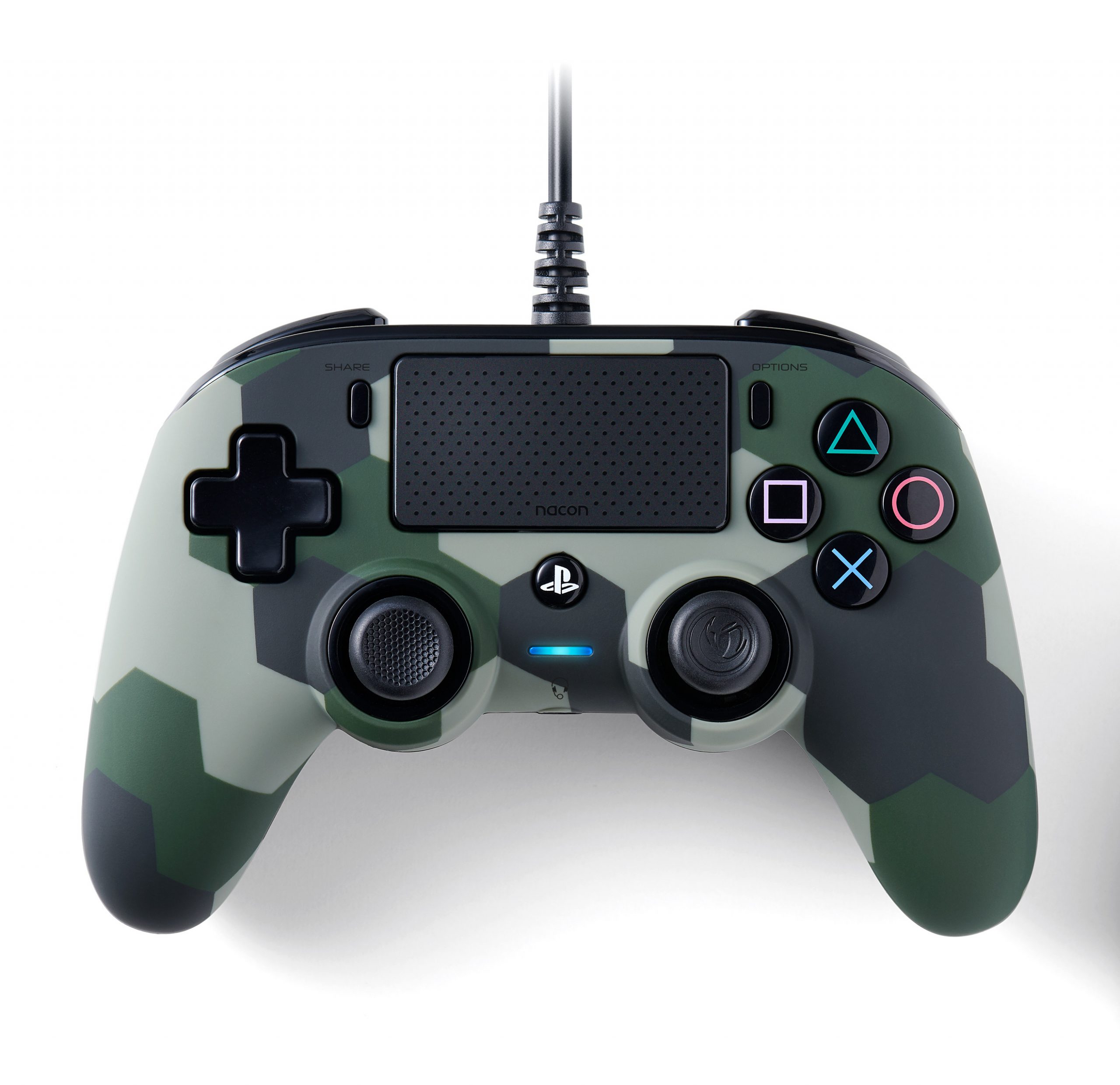 Nacon PS4OFCPADCAMGREEN Controller Wired per PS4 - immagine 5