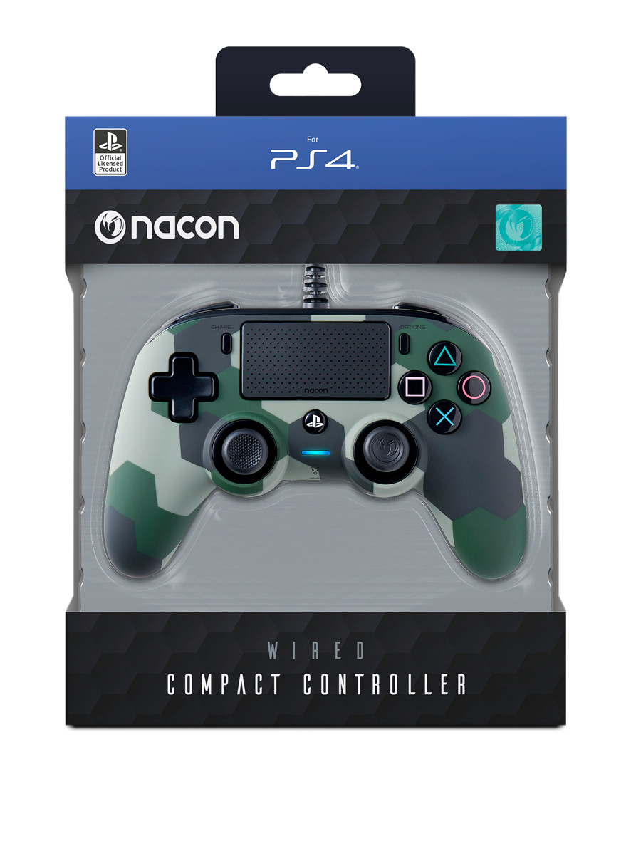 Nacon PS4OFCPADCAMGREEN Controller Wired per PS4 - immagine 6