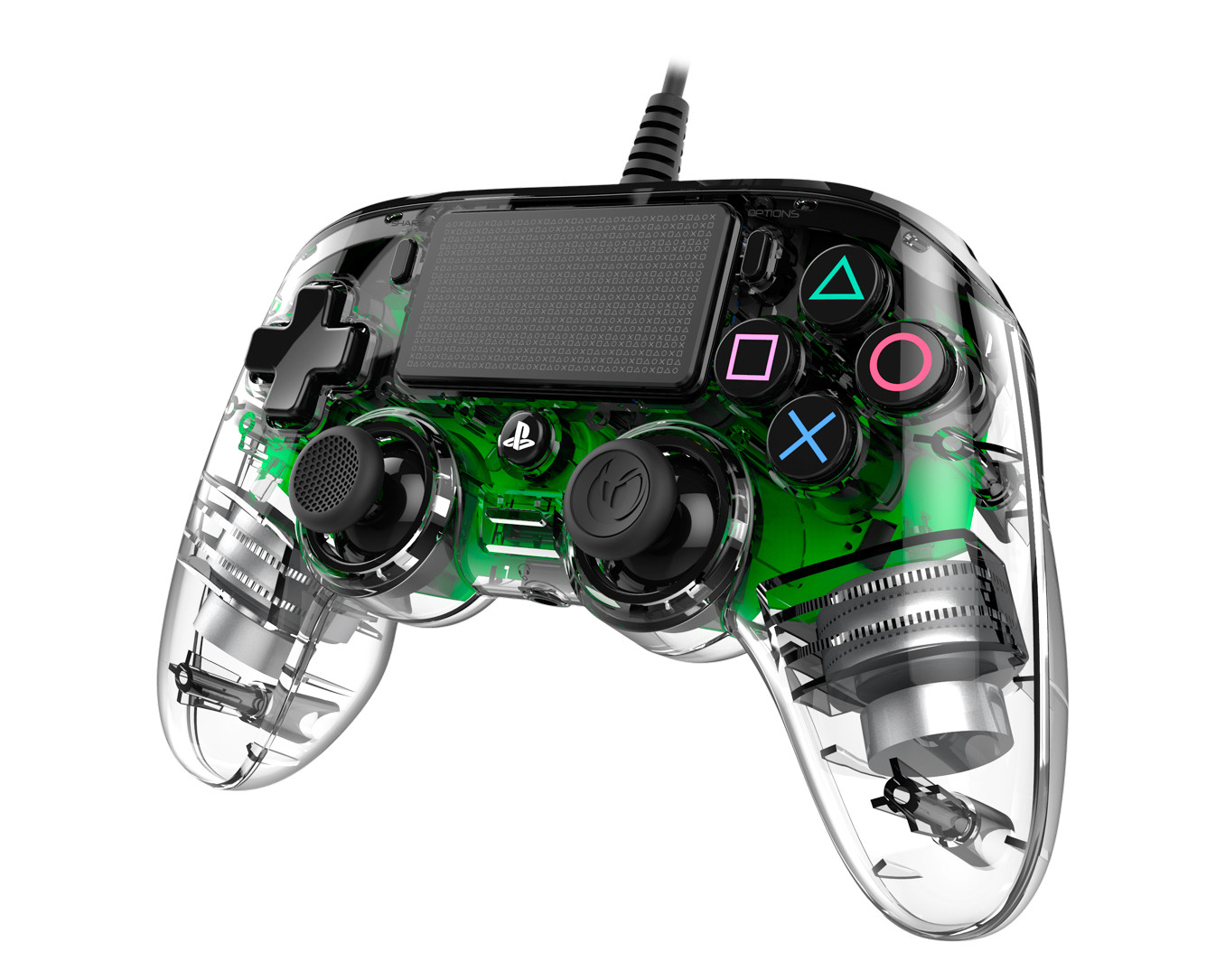 Nacon PS4OFCPADCLGREEN Controller Wired X per PS4 Luminoso - immagine 3