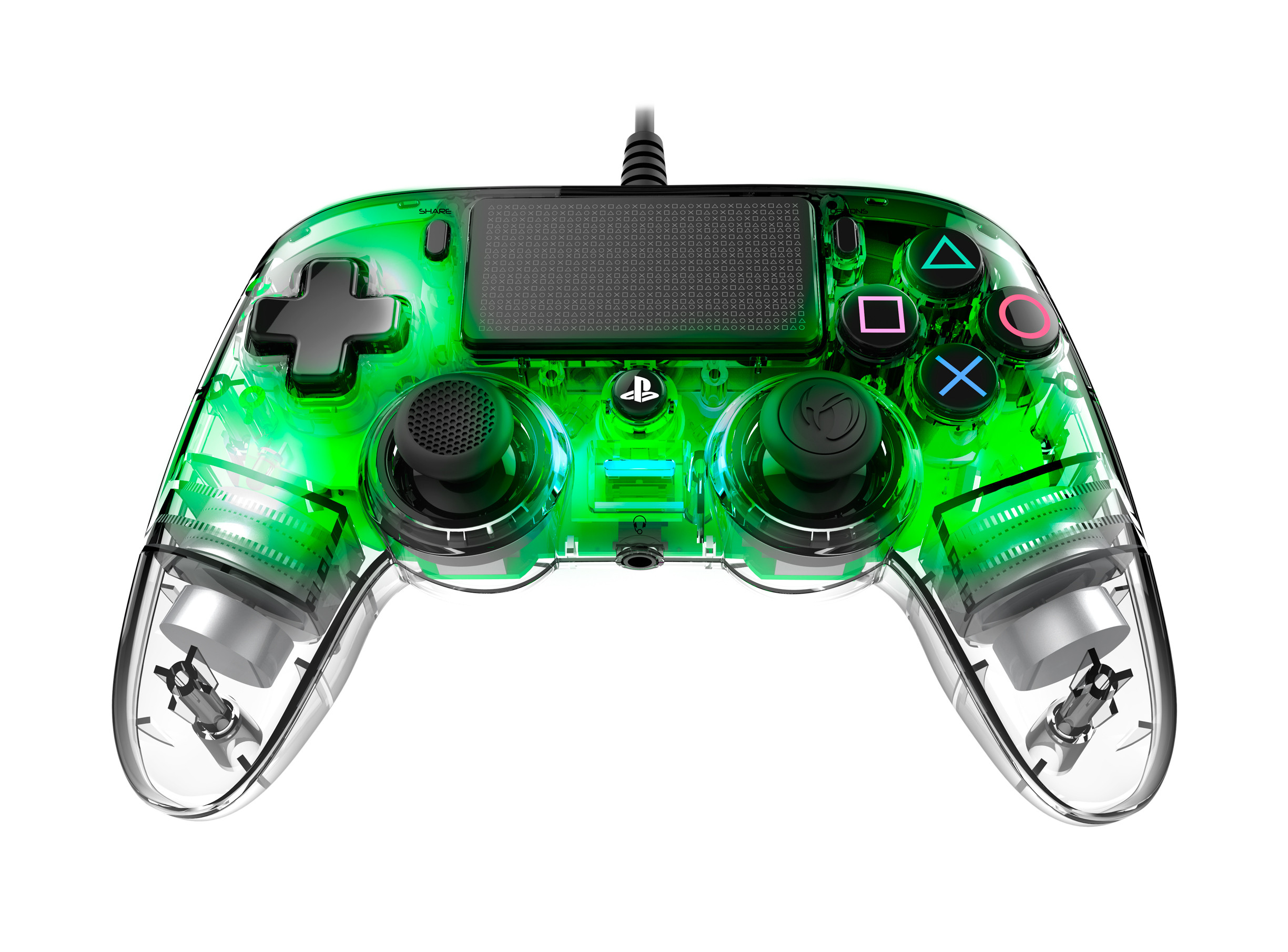 Nacon PS4OFCPADCLGREEN Controller Wired X per PS4 Luminoso - immagine 5