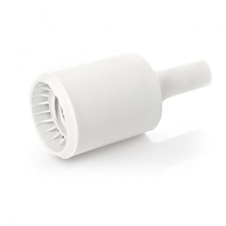 Perenz 6251B Portalampada in Gomma Colore Bianco Attacco E27