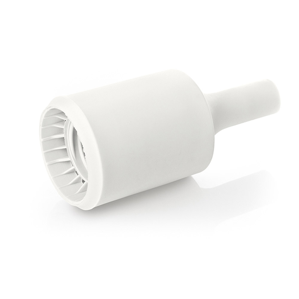 Perenz 6251B Portalampada in Gomma Colore Bianco Attacco E27