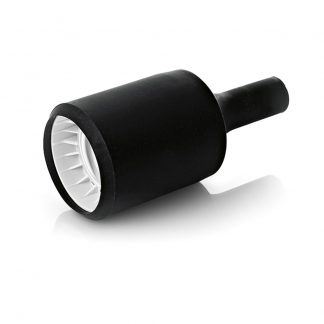 Perenz 6251N Portalampada in Gomma Colore Nero Attacco E27