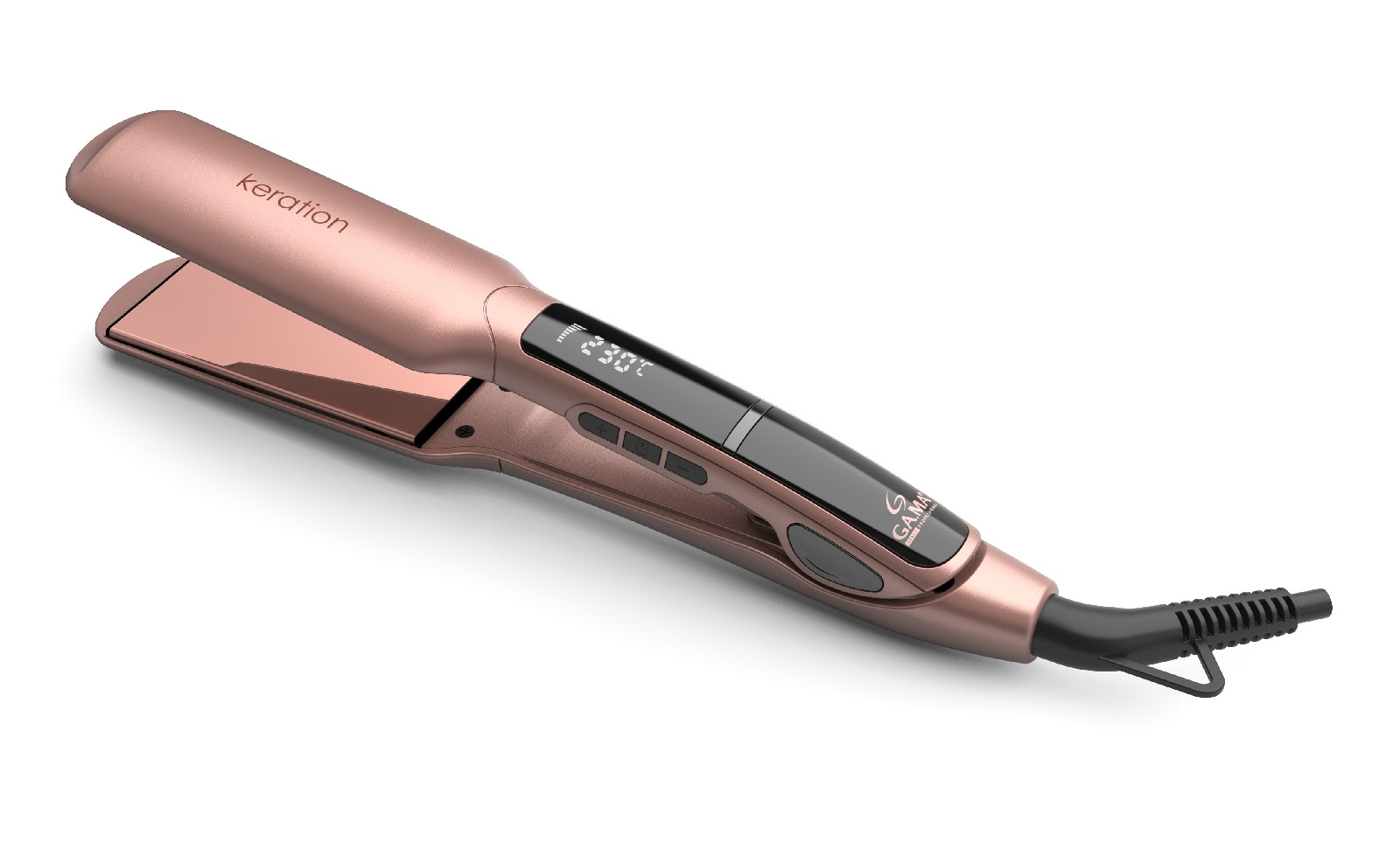 Gama Keration X-Wide Digital Piastra per Capelli - immagine 2