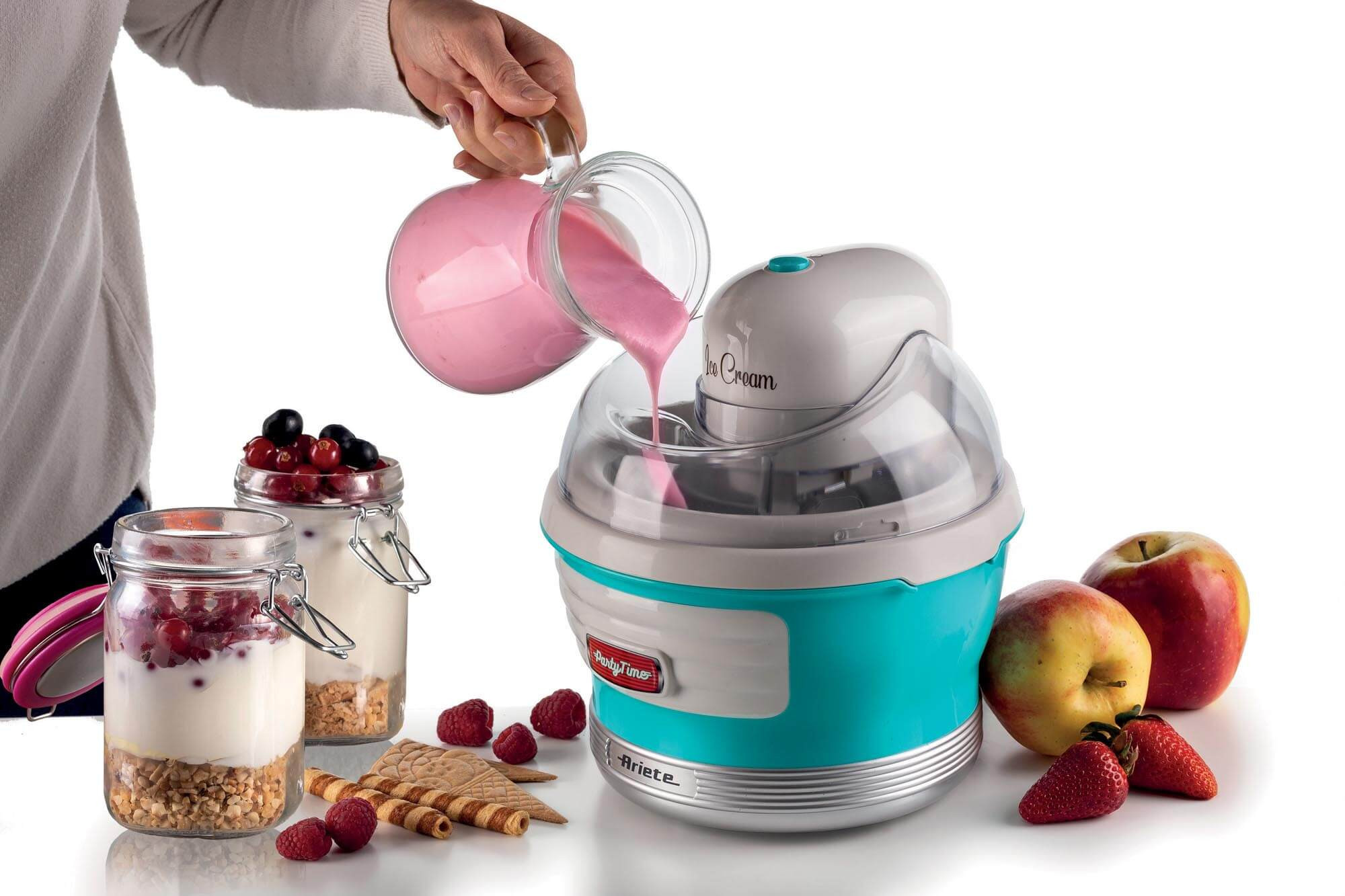 Ariete 643 Gelatiera Azzurro 12W 1.5 Litri - immagine 2