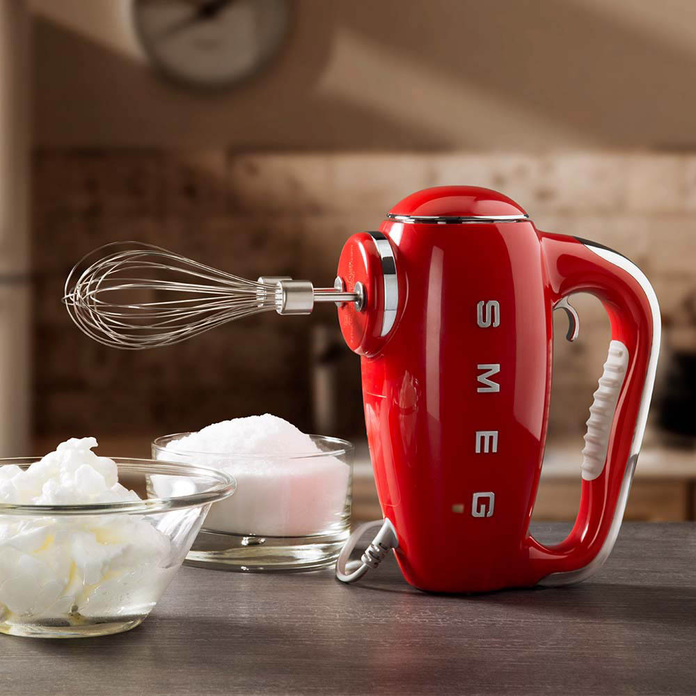Smeg HMF01RDEU Sbattitore Rosso 250W - immagine 6