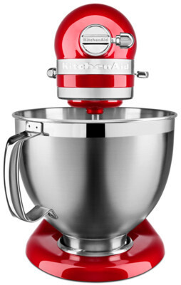Kitchenaid 5KSM185PSECA Impastatore Rosso Mela 300W 4.8 Litri - immagine 2
