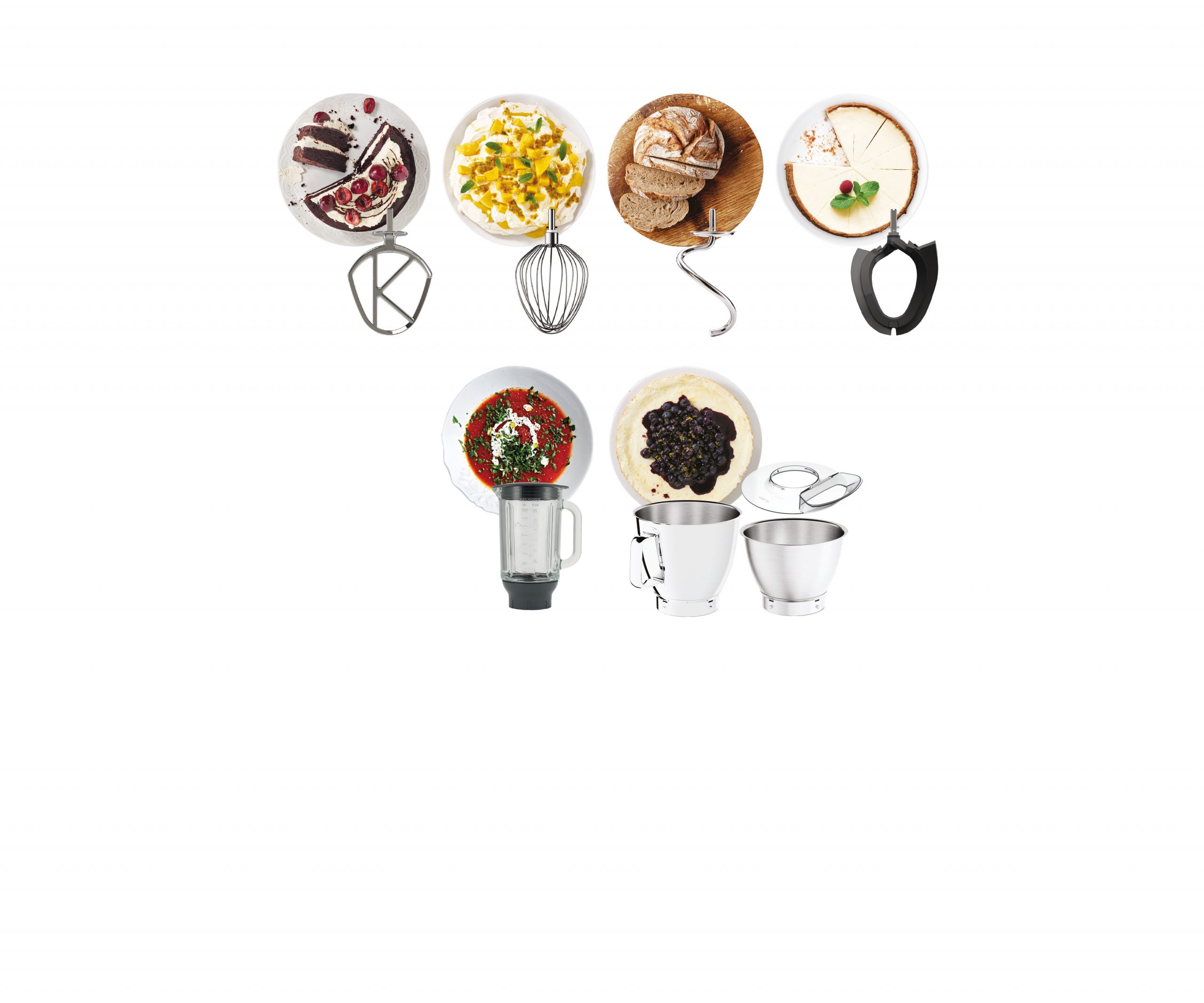 Kenwood KVL85124SI Impastatore 1200W 7 Litri - immagine 2