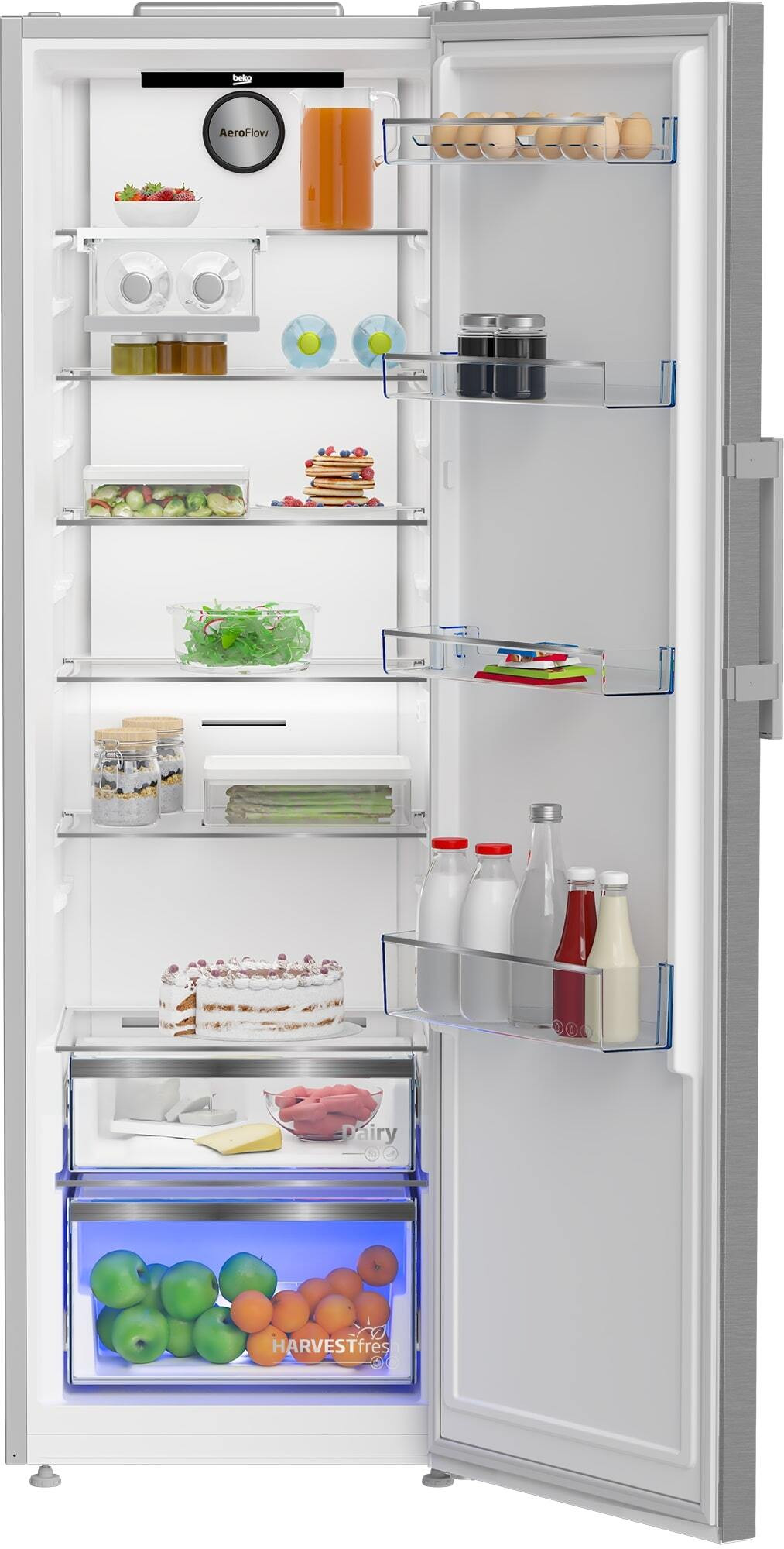 Beko B5RMLNE444HX Inox Frigorifero Monoporta 447 Litri - immagine 3