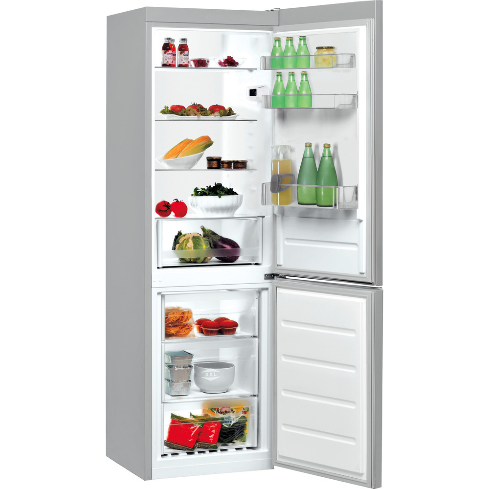 Indesit LI8S1ES Frigo Combinato 339 Litri Silver - immagine 2
