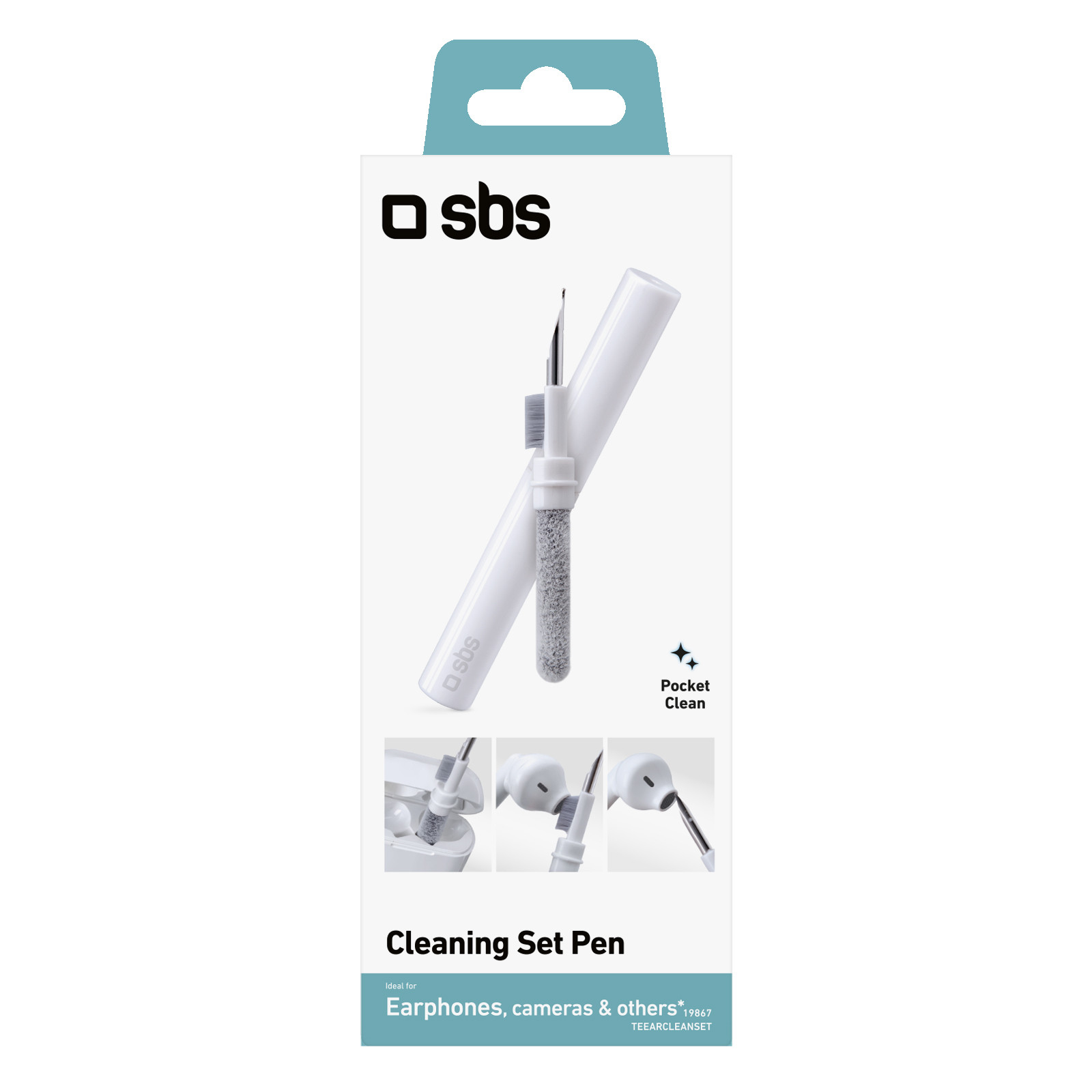 SBS TEEARCLEANSET Kit Pulizia Auricolari 3in1 - immagine 6