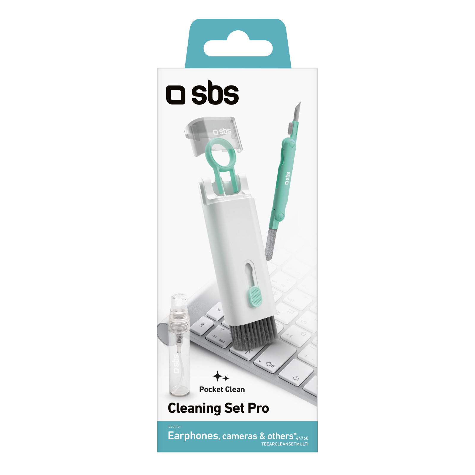SBS TEEARCLEANSETMULTI Set per Pulizia Multifunzione Auric Phone Care - immagine 5