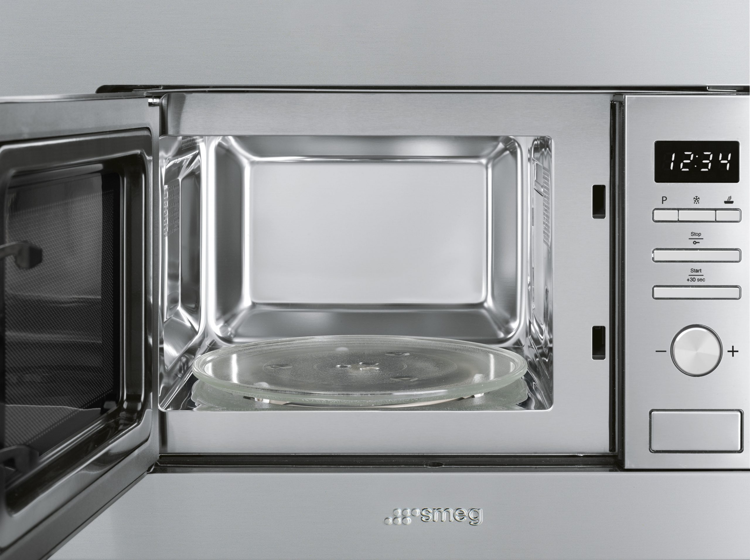 Smeg FMI020X Forno Microonde da Incasso 60Cm 20 Litri 1250W - immagine 2