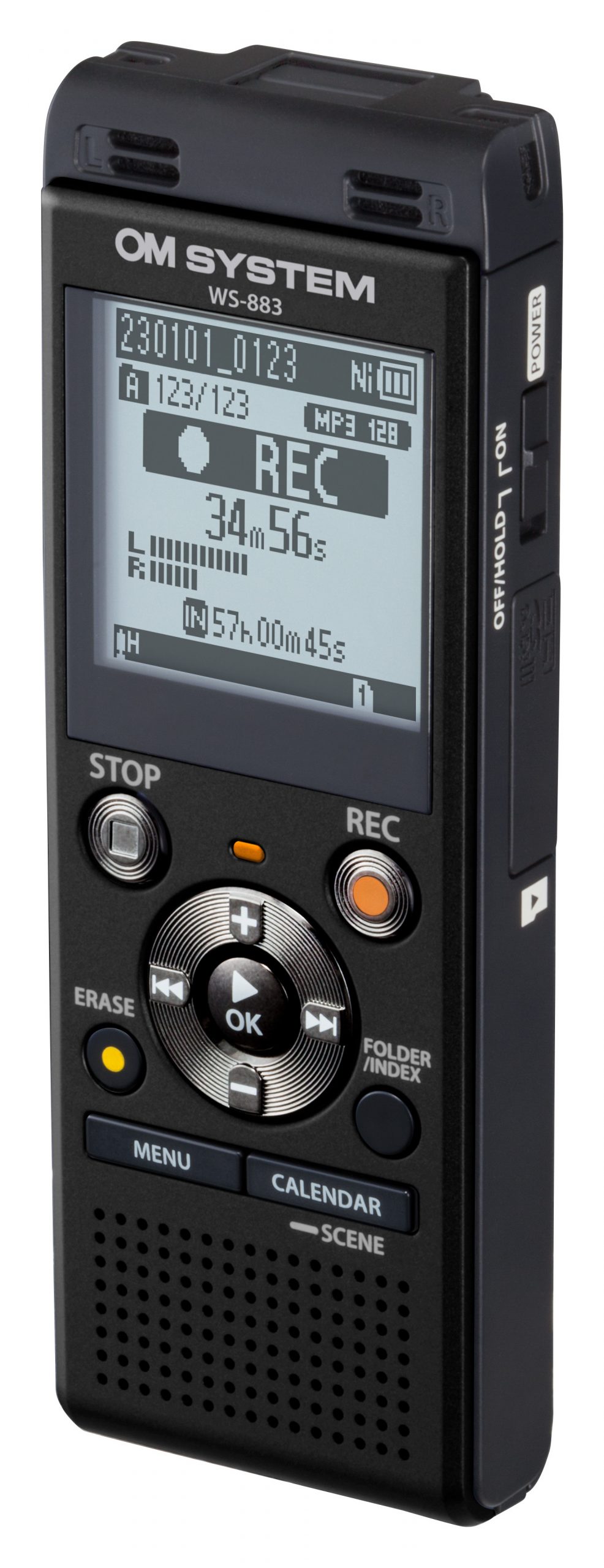 Olympus WS883 Registratore Portatile Nero 8Gb Mp3 - immagine 2