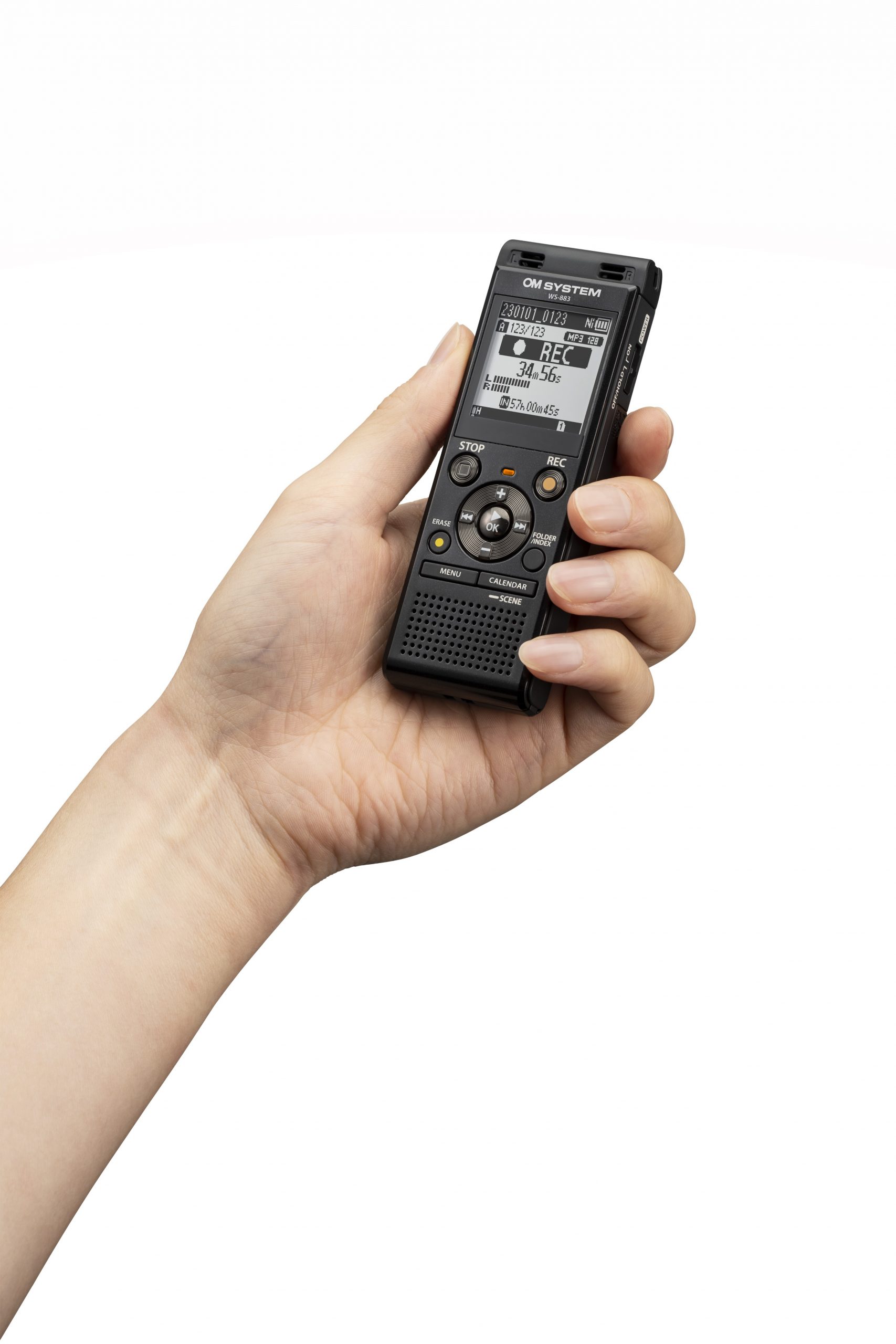 Olympus WS883 Registratore Portatile Nero 8Gb Mp3 - immagine 4