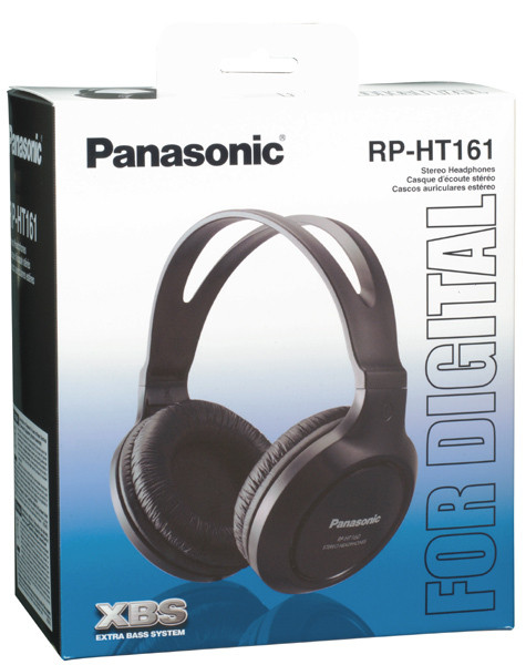 Panasonic RPHT161EK Cuffia Archetto con Cavo 2Mt 30Mm - immagine 2