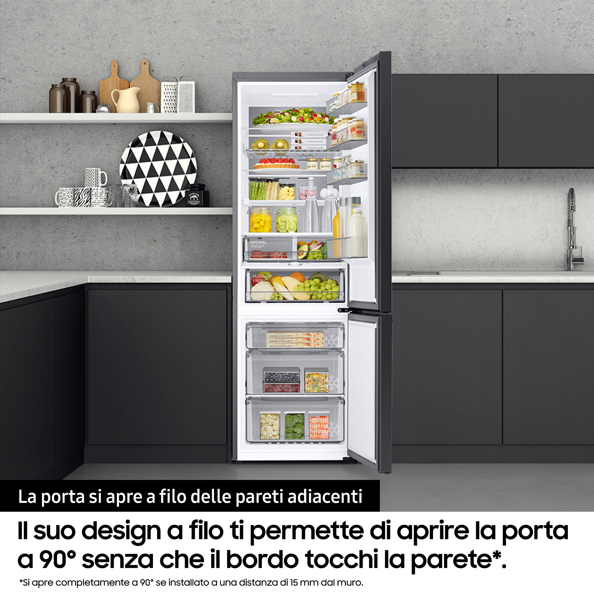 Samsung RB38A6B3DS9 Frigo Combinato No Frost 388 Litri - immagine 5
