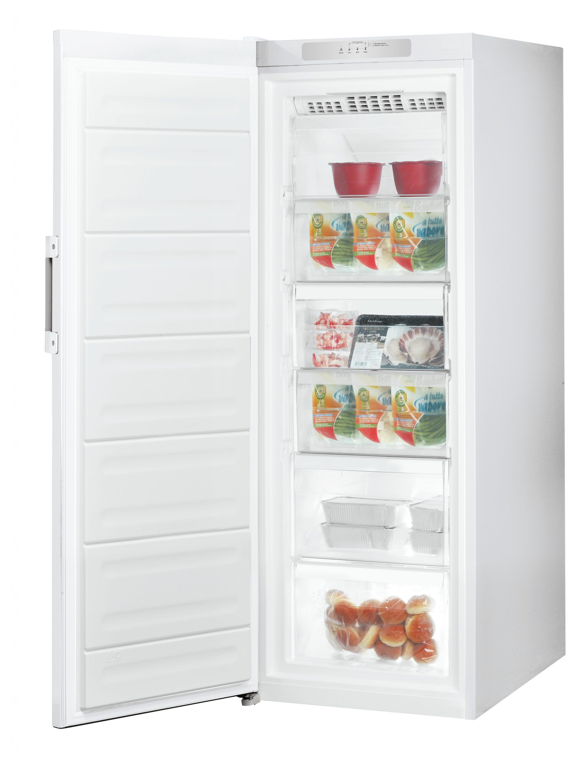 Indesit UI6F1TW1 Congelatore Verticale Bianco 223 Litri - immagine 2
