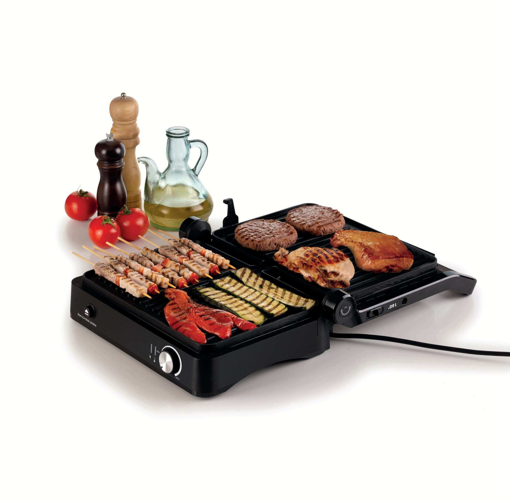 Ariete MetalGrill 3in1 Grill Elettrico 2000W con 2 Piastre Antiaderenti - immagine 3