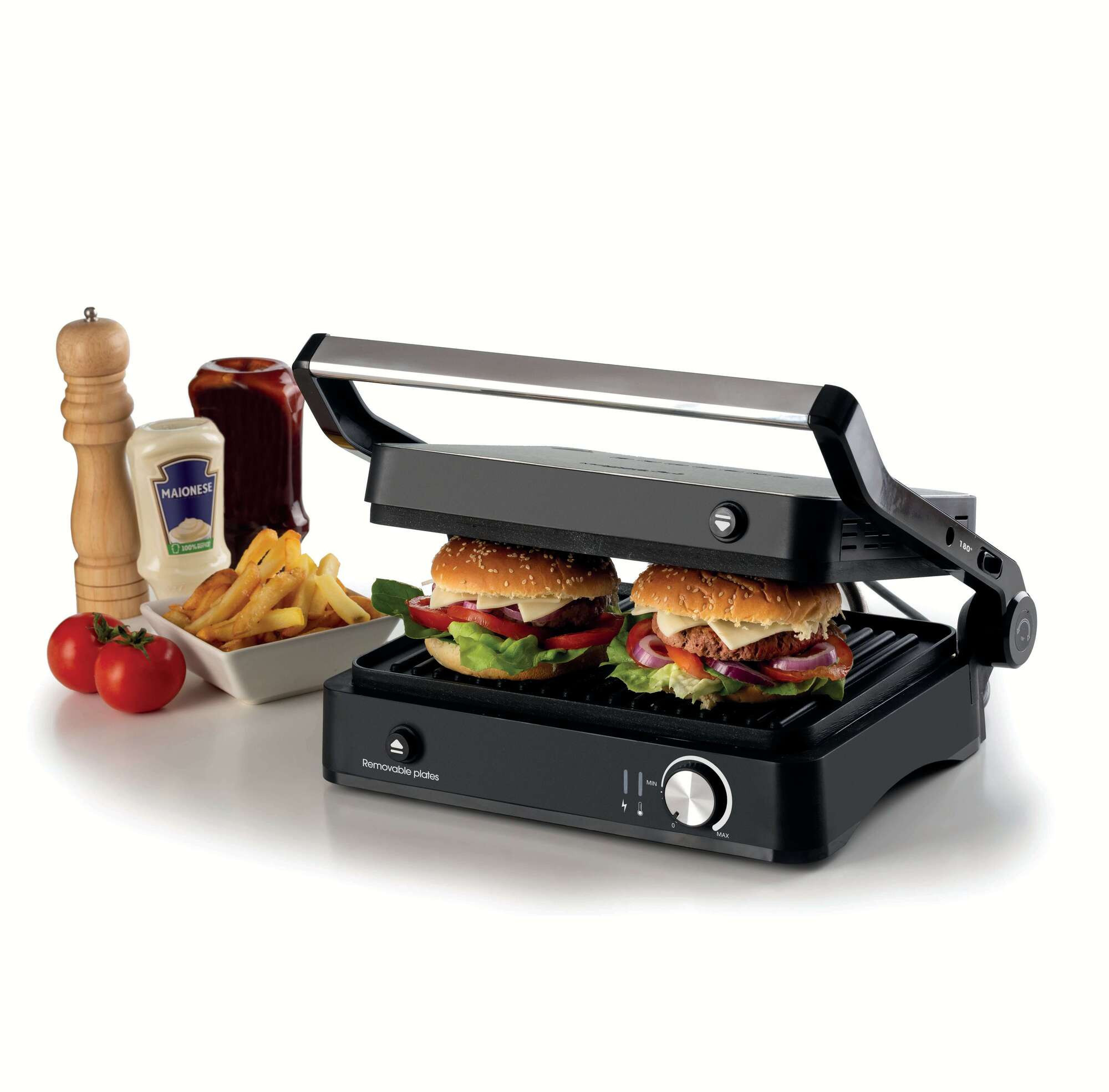 Ariete MetalGrill 3in1 Grill Elettrico 2000W con 2 Piastre Antiaderenti - immagine 4