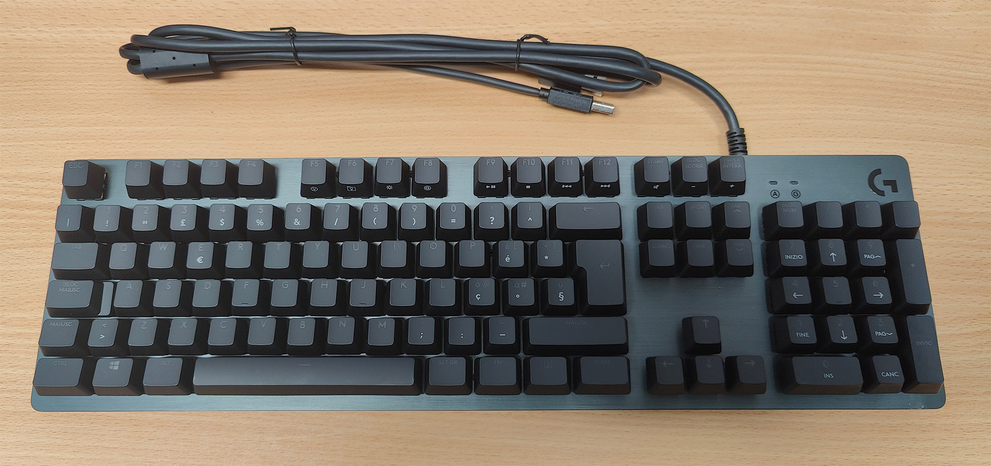 Logitech G512 Carbon GX Brown Tactile Tastiera Gaming QWERTY con Lightsync RGB - immagine 3